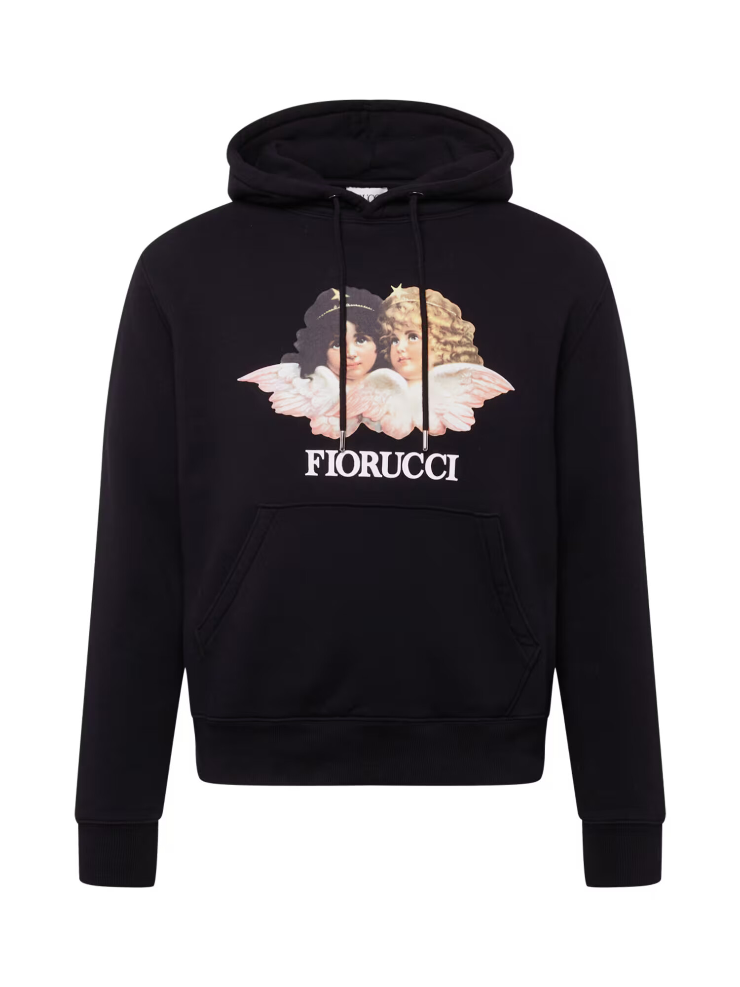 Fiorucci Μπλούζα φούτερ άμμος / ροζ παστέλ / μαύρο / λευκό - Pepit.gr