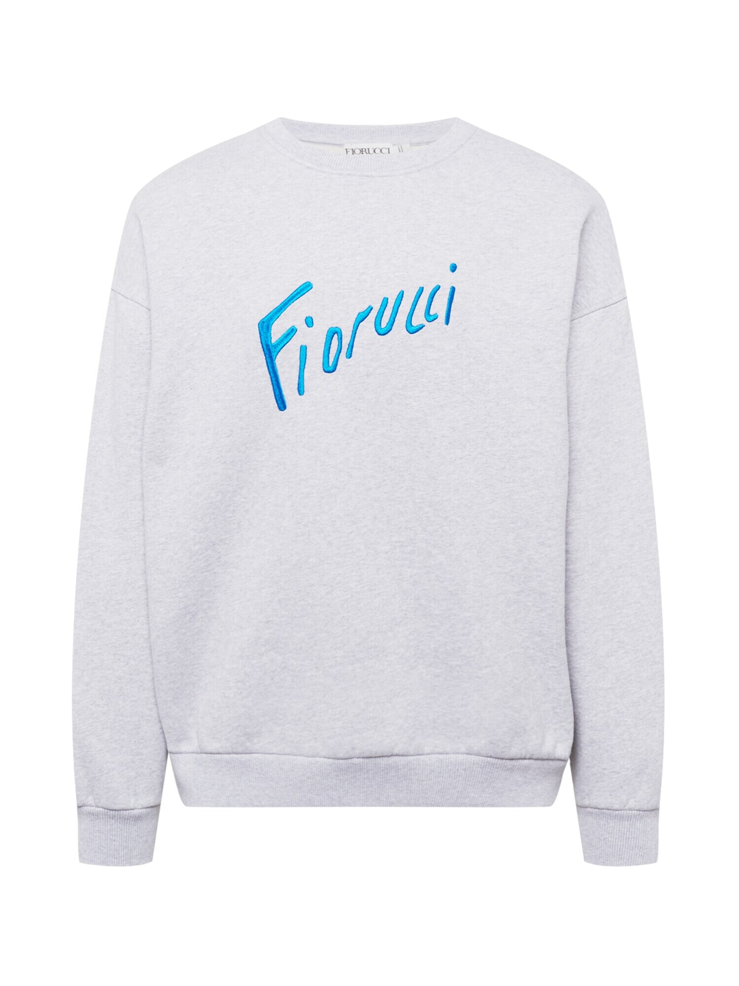 Fiorucci Μπλούζα φούτερ τιρκουάζ / γκρι μελανζέ - Pepit.gr