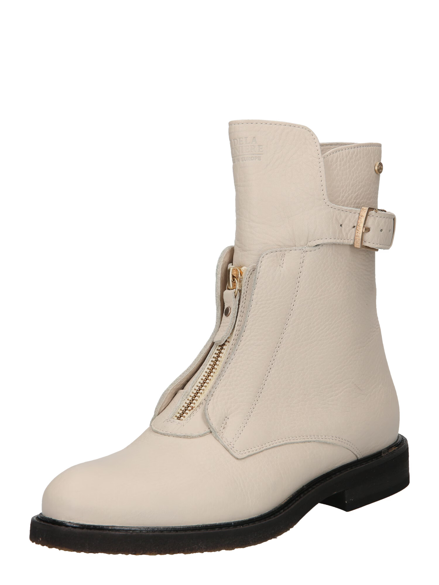 Fred de la BretoniÈre Ankle boots μπεζ - Pepit.gr