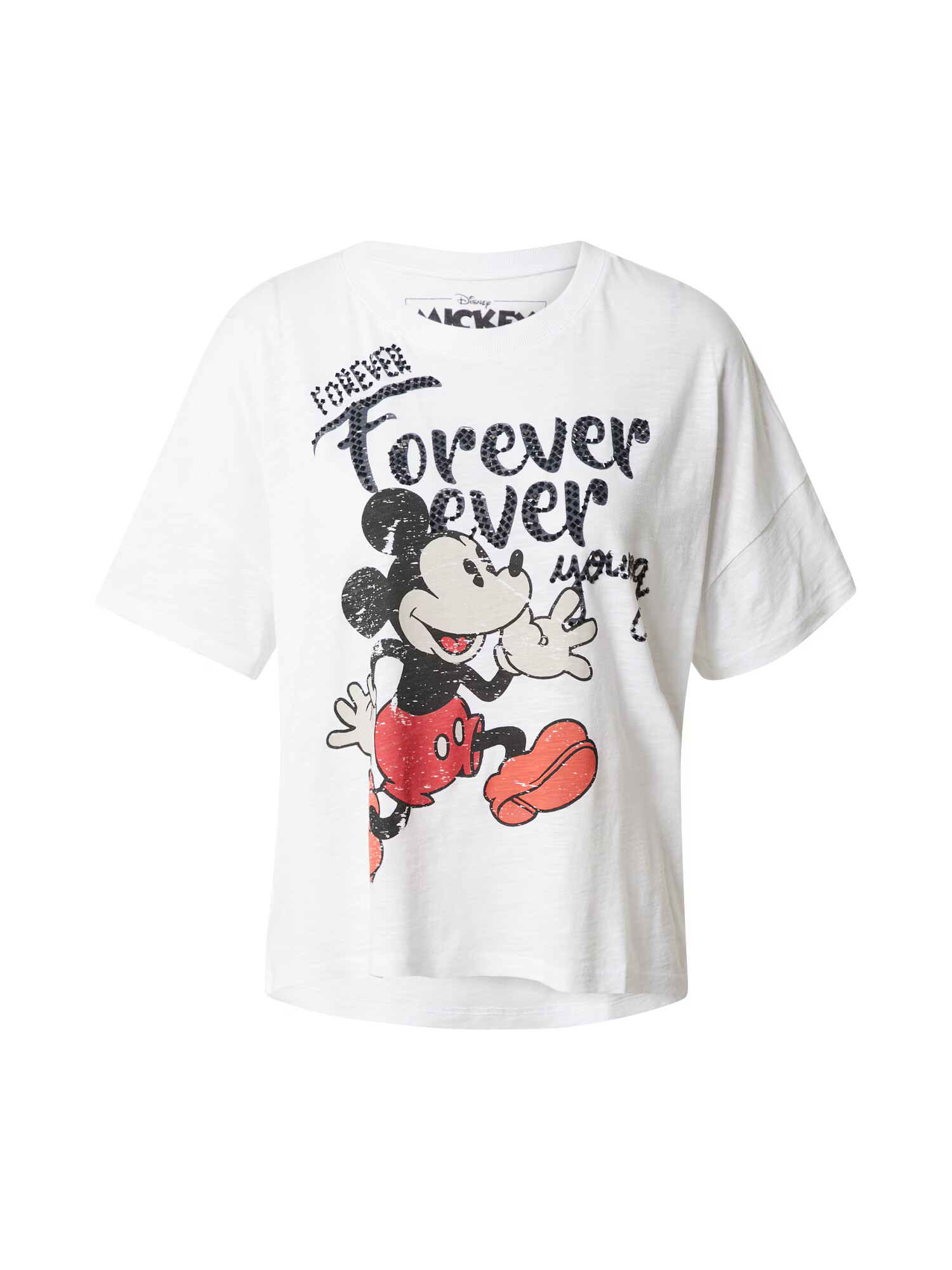 Frogbox Μπλουζάκι 'Forever Mickey' ανάμεικτα χρώματα / λευκό - Pepit.gr