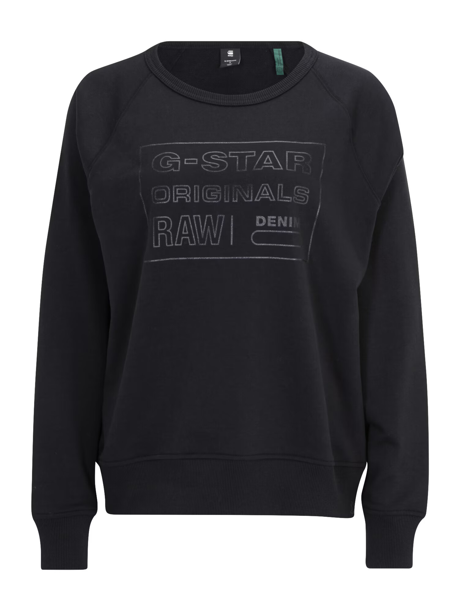 G-Star RAW Μπλούζα φούτερ γκρι / μαύρο - Pepit.gr