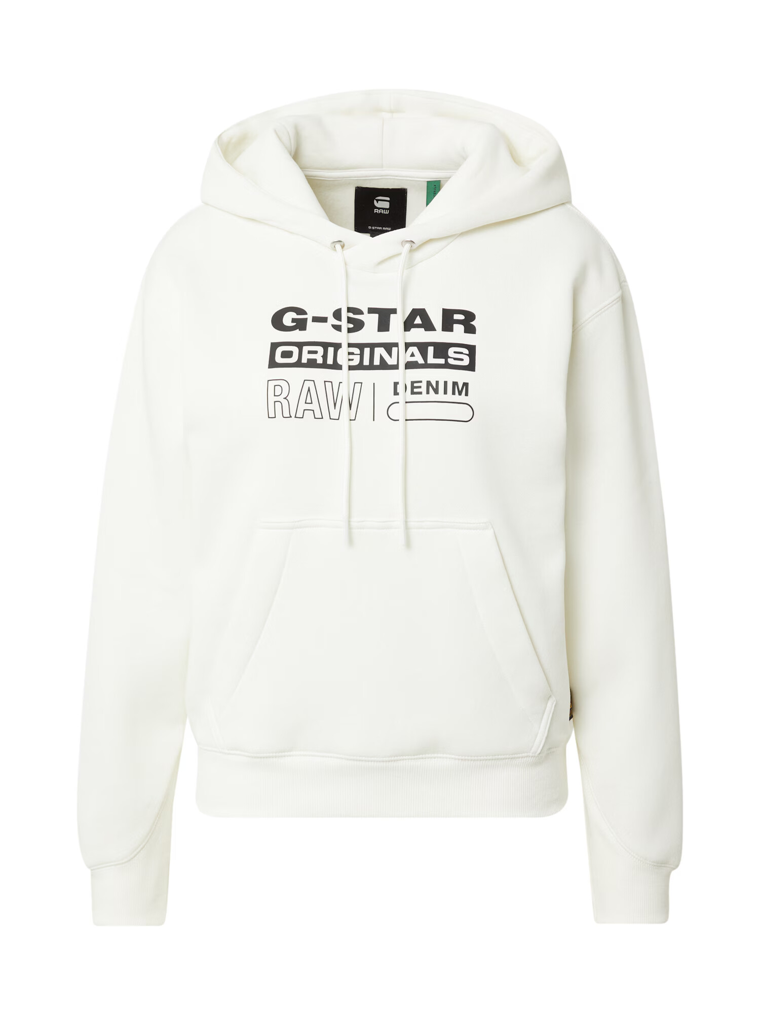 G-Star RAW Μπλούζα φούτερ μαύρο / λευκό - Pepit.gr