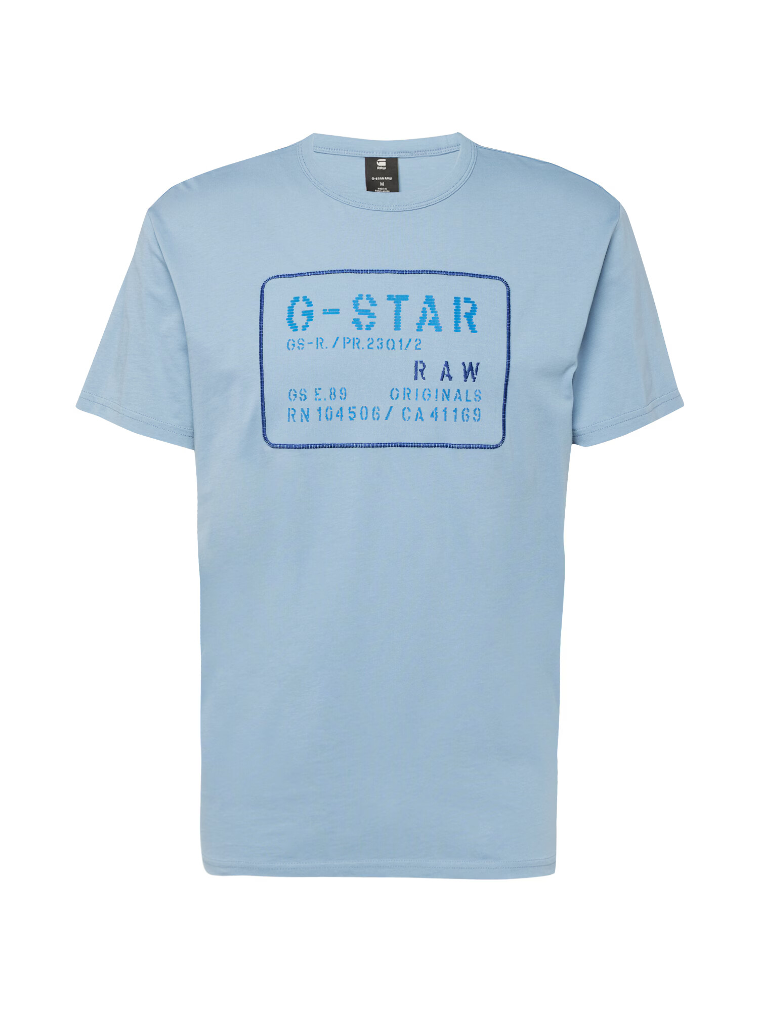 G-Star RAW Μπλουζάκι 'Applique' μπλε / γαλάζιο - Pepit.gr