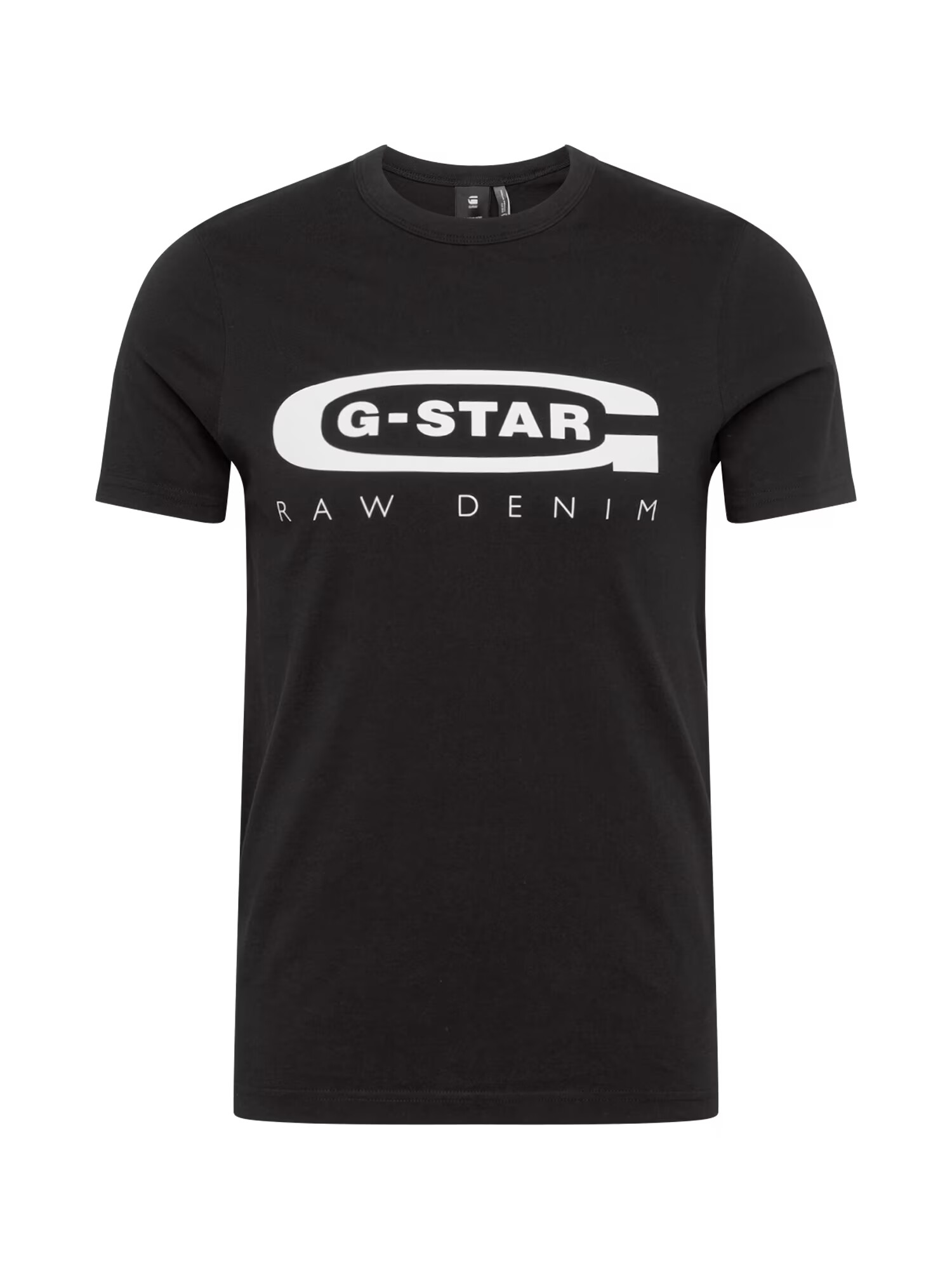 G-Star RAW Μπλουζάκι μαύρο / λευκό - Pepit.gr