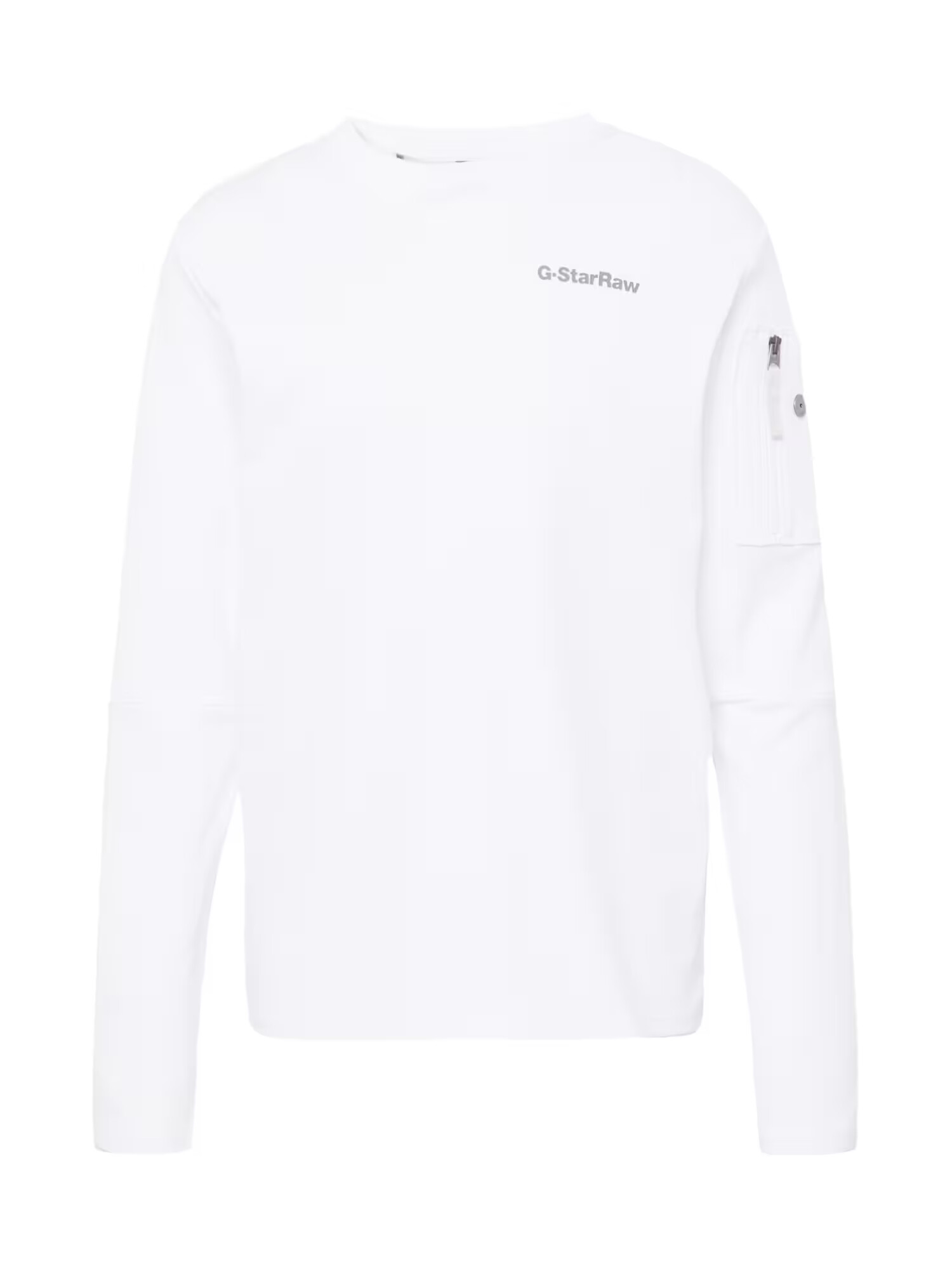 G-Star RAW Μπλουζάκι 'Tweeter' σκούρο γκρι / offwhite - Pepit.gr