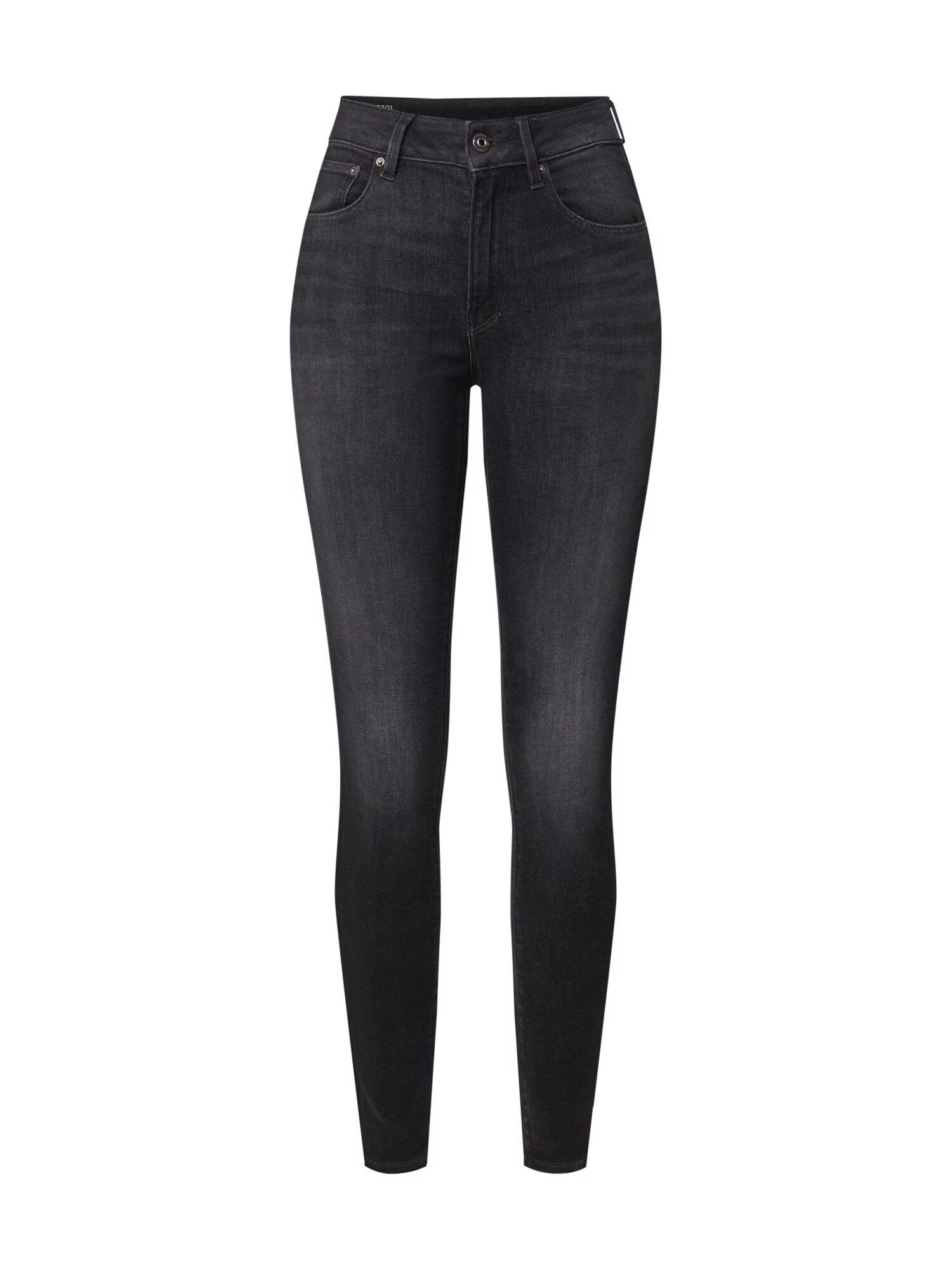 G-Star RAW Τζιν '3301 High Skinny Wmn' μαύρο - Pepit.gr