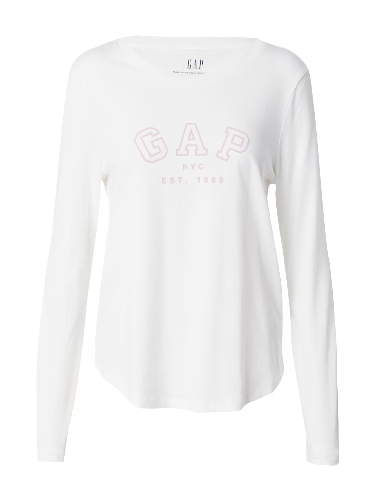 GAP Μπλουζάκι μοβ / offwhite - Pepit.gr