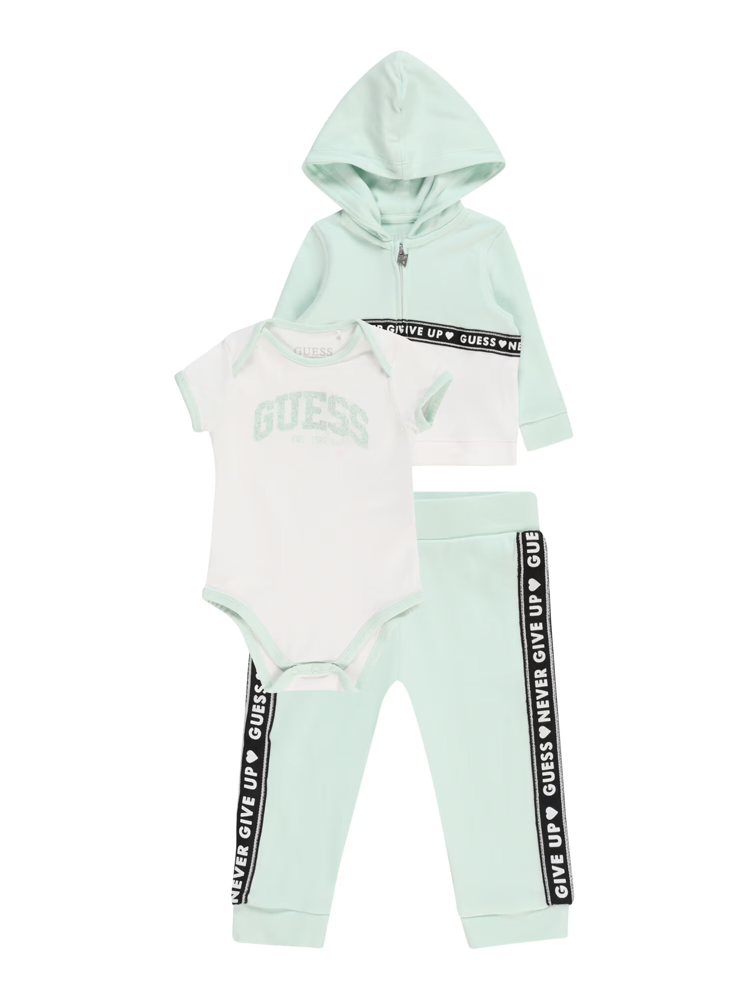 GUESS Σετ 'TAKE ME' μπλε ουρανού / μαύρο / offwhite - Pepit.gr