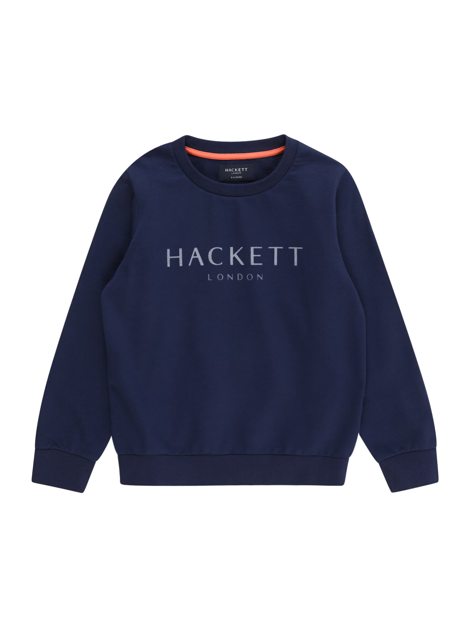 Hackett London Μπλούζα φούτερ ναυτικό μπλε / λευκό - Pepit.gr