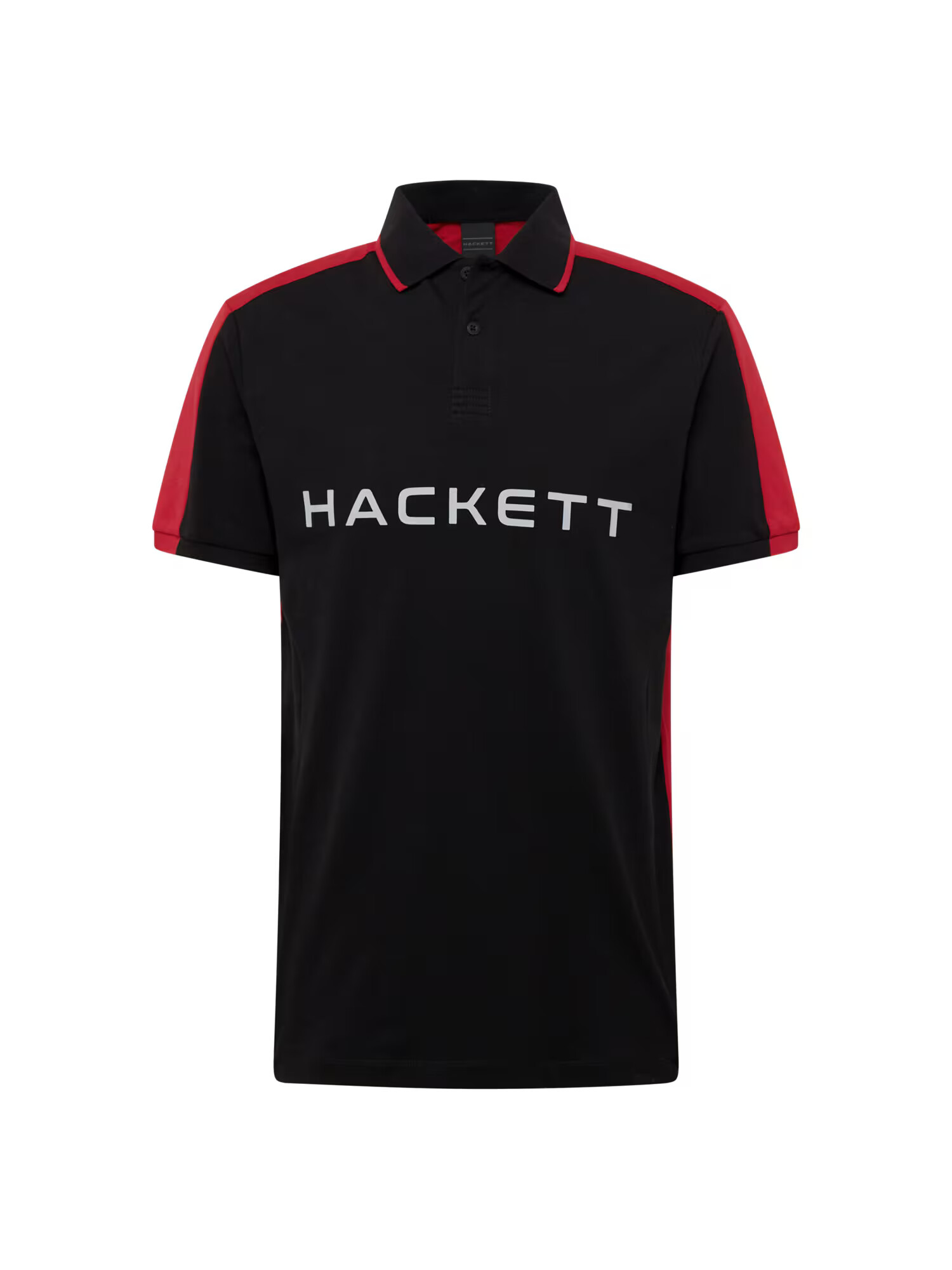 Hackett London Μπλουζάκι κόκκινο / μαύρο / λευκό - Pepit.gr