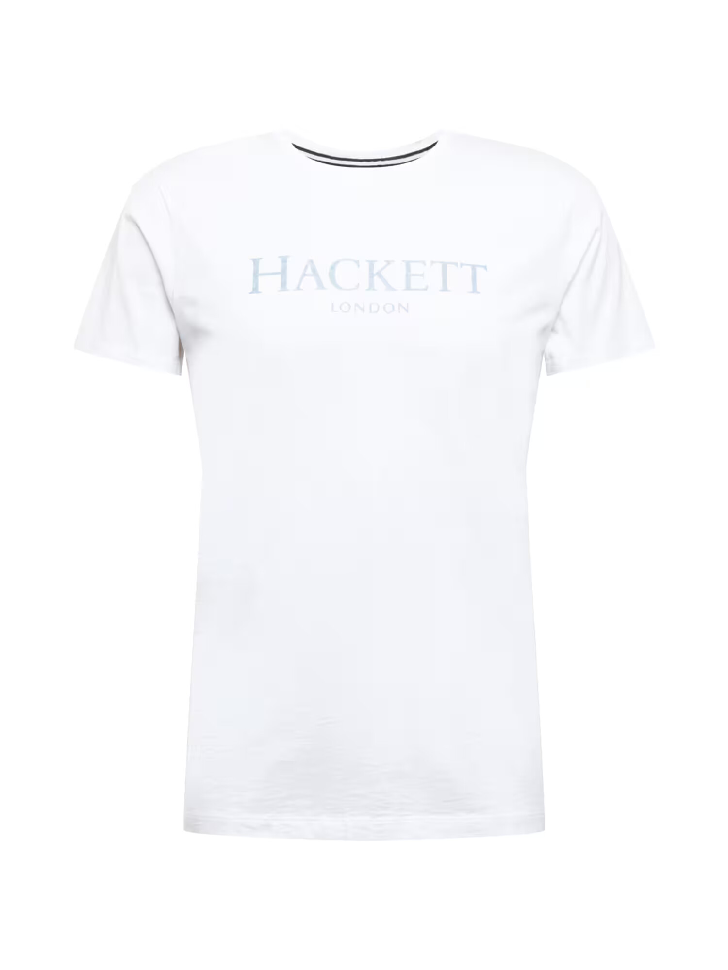 Hackett London Μπλουζάκι οπάλ / λευκό - Pepit.gr