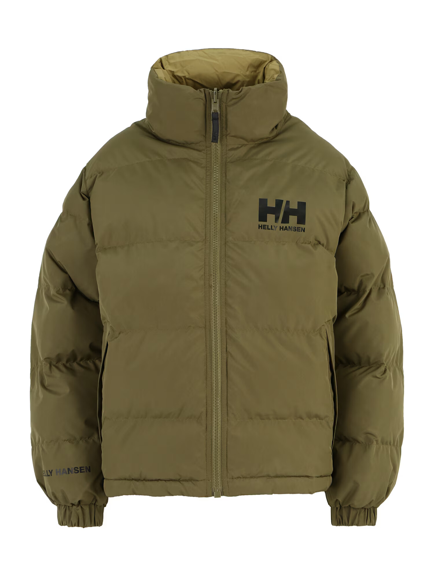 HELLY HANSEN Χειμερινό μπουφάν χακί / μαύρο - Pepit.gr