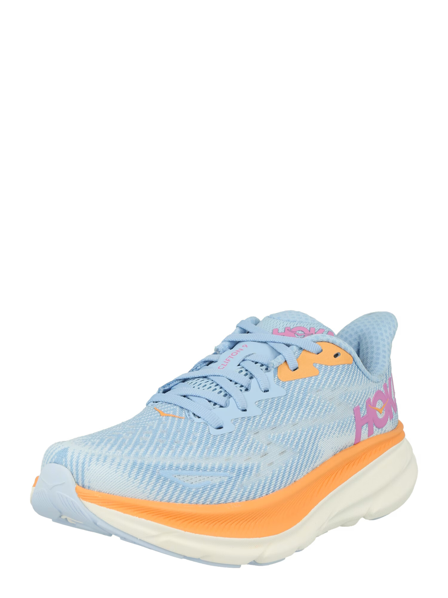 Hoka One One Παπούτσι για τρέξιμο 'Clifton 9' γαλάζιο / λιλά / πορτοκαλί / λευκό - Pepit.gr