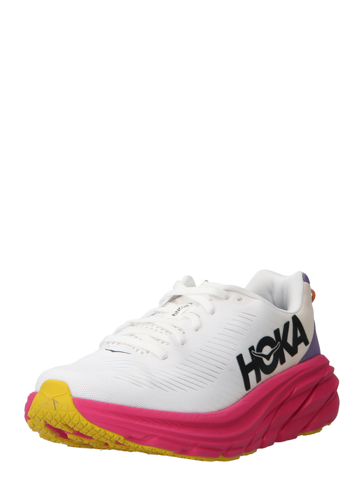 Hoka One One Παπούτσι για τρέξιμο 'Rincon 3' σαφράν / δαμασκηνί / ματζέντα / μαύρο / λευκό - Pepit.gr