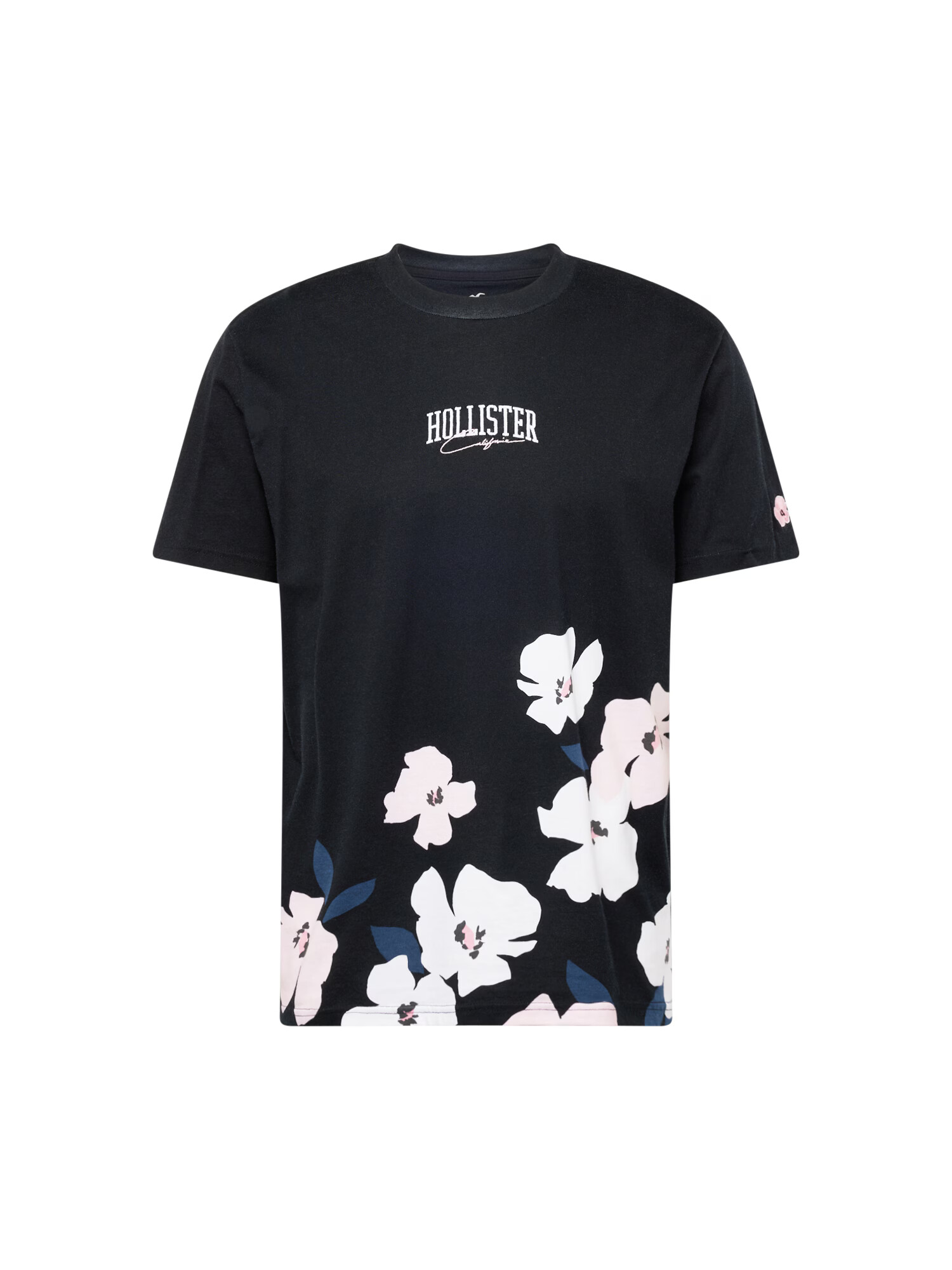 HOLLISTER Μπλουζάκι 'CHERRY BLOSSOM' πορτοκαλί παστέλ / ροζ παστέλ / μαύρο / λευκό - Pepit.gr