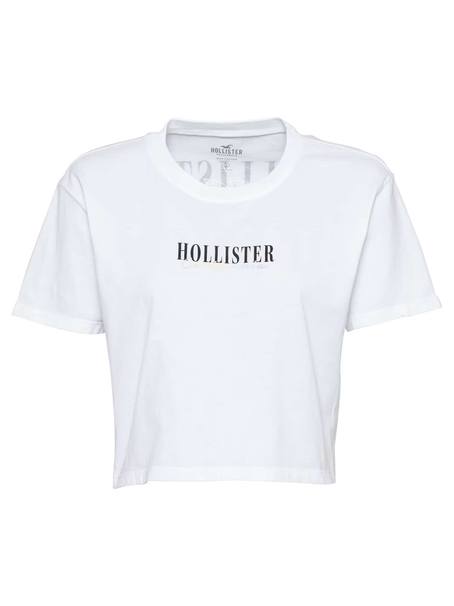 HOLLISTER Μπλουζάκι κίτρινο παστέλ / πράσινο παστέλ / ανάμεικτα χρώματα / μαύρο / offwhite - Pepit.gr