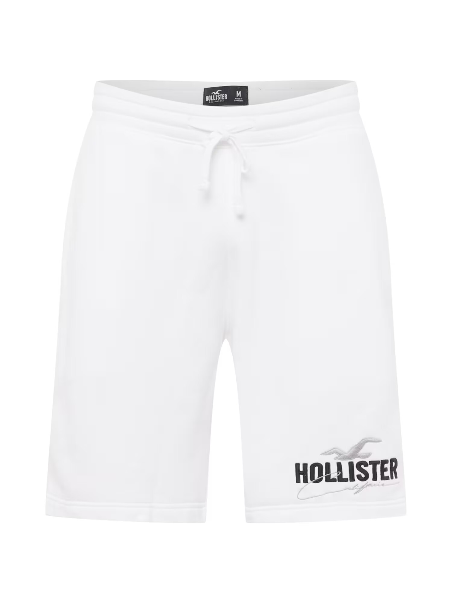 HOLLISTER Παντελόνι ασημόγκριζο / μαύρο / λευκό - Pepit.gr