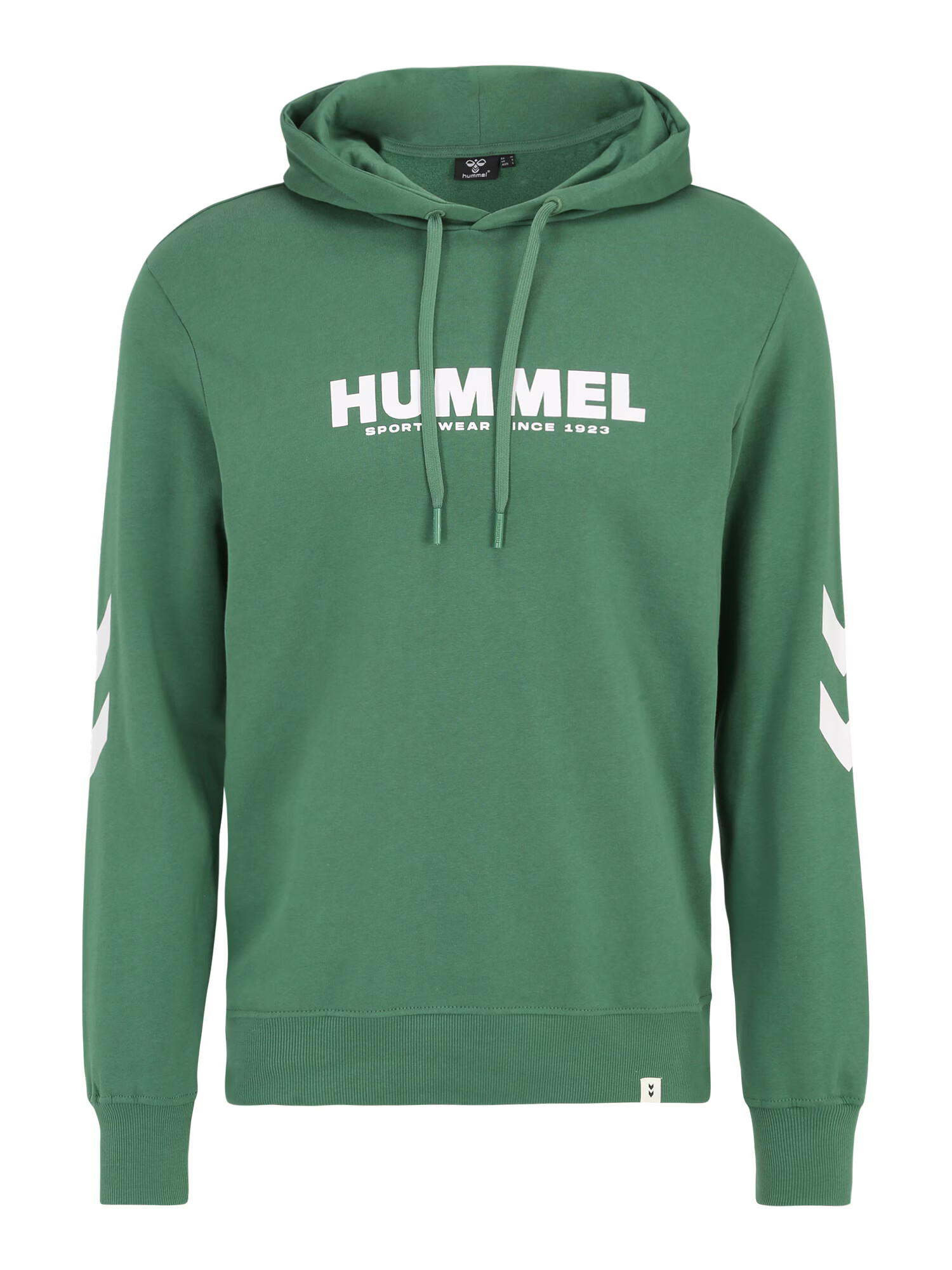 Hummel Αθλητική μπλούζα φούτερ πράσινο γρασιδιού / λευκό - Pepit.gr