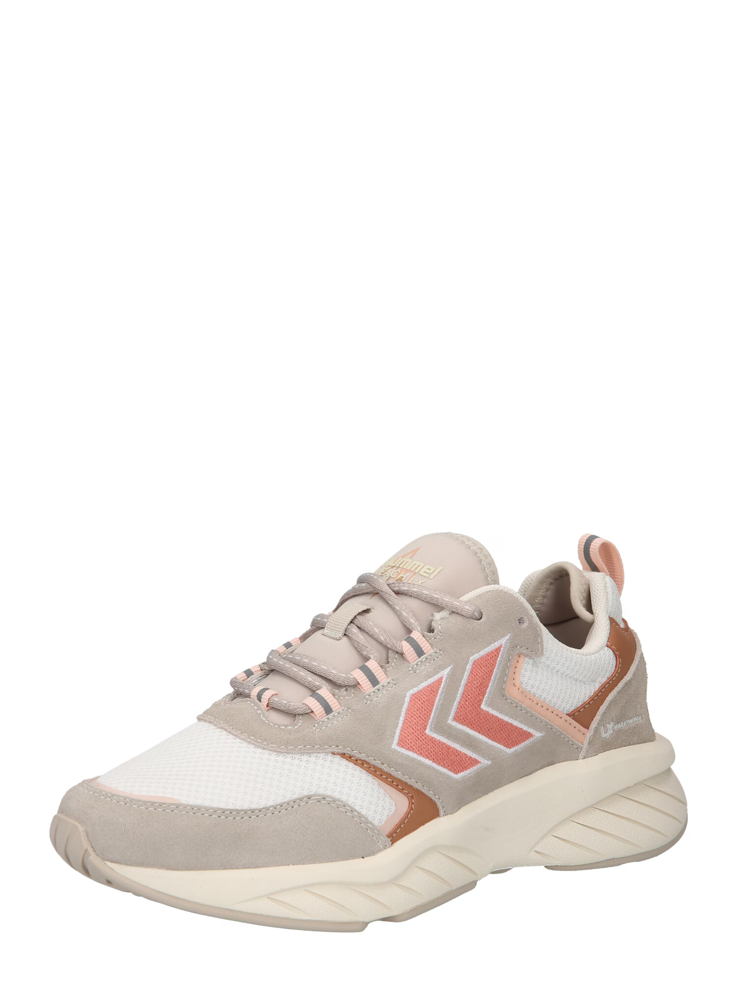 Hummel Αθλητικό παπούτσι 'Marathona Reach' μπεζ / ροζ / offwhite - Pepit.gr