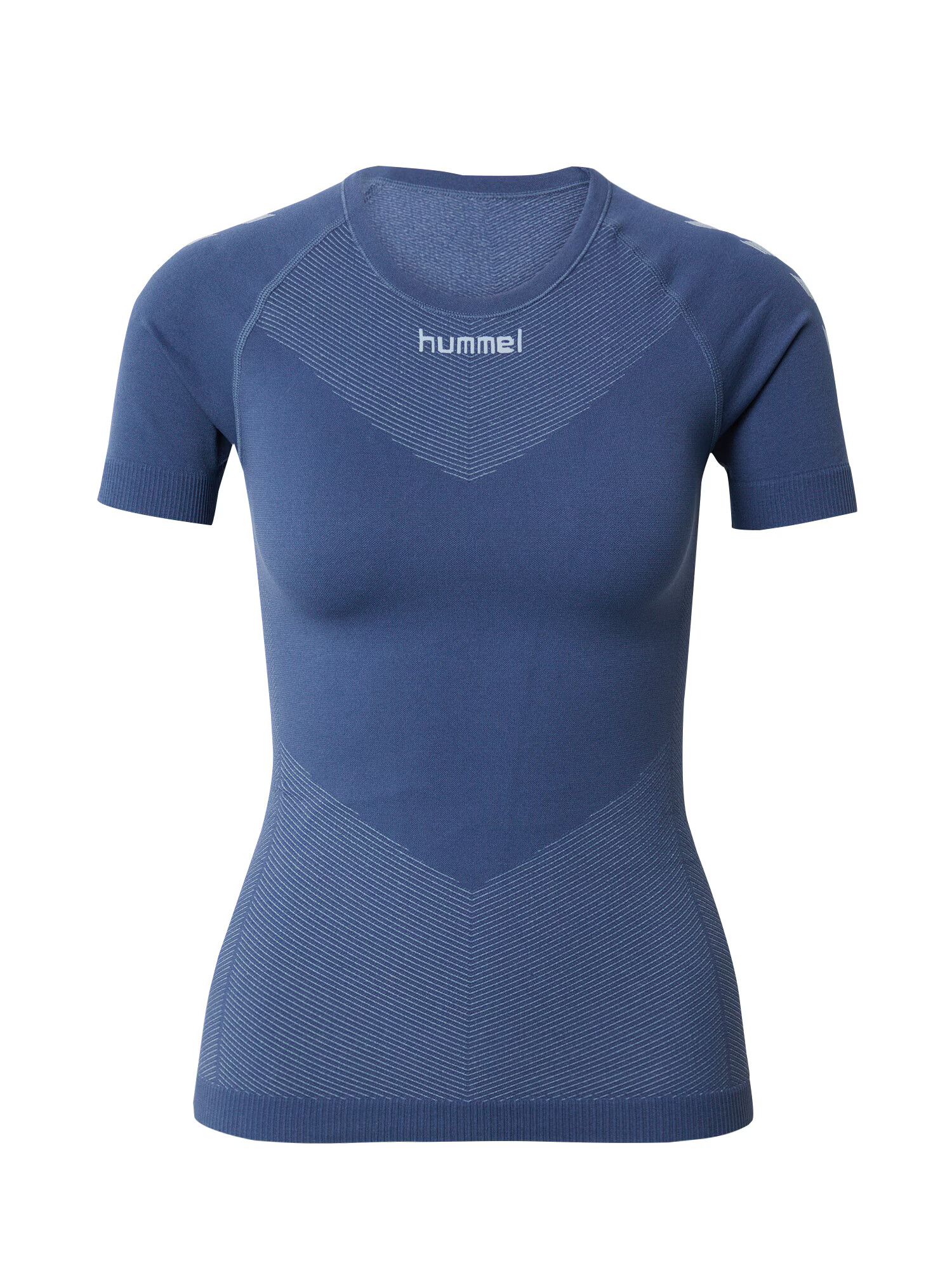 Hummel Λειτουργικό μπλουζάκι 'First Seamless' μπλε περιστεριού / γαλάζιο - Pepit.gr