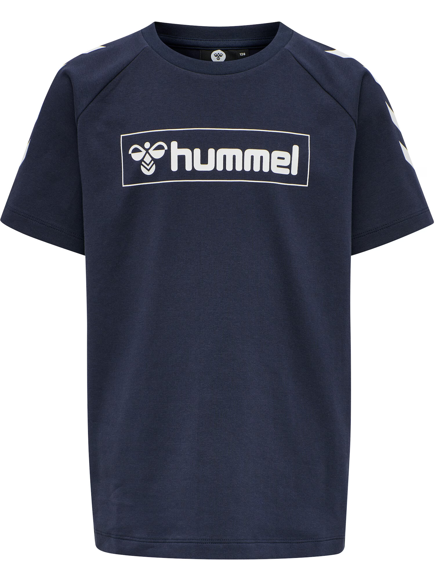 Hummel Λειτουργικό μπλουζάκι σκούρο μπλε / λευκό - Pepit.gr