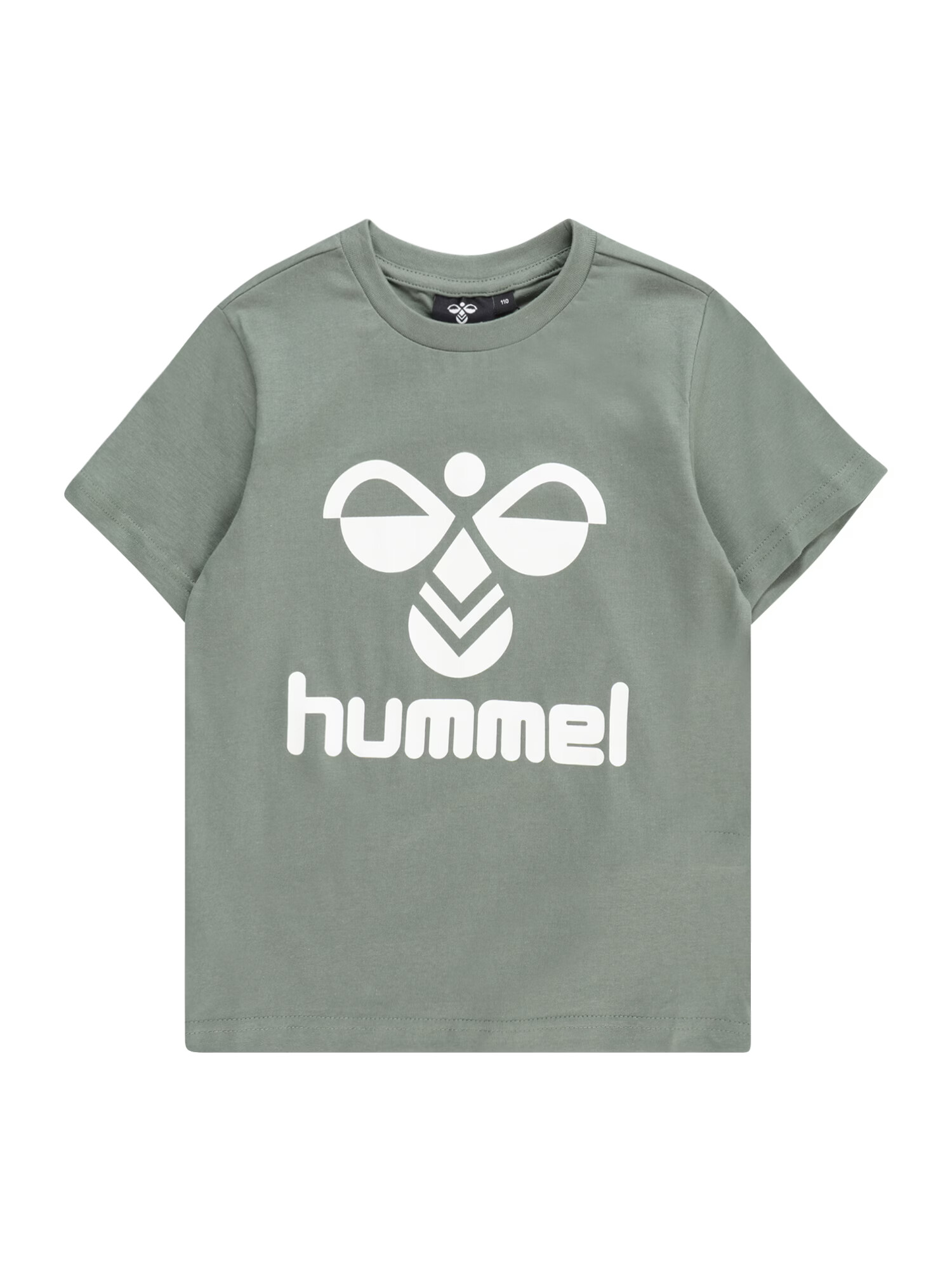 Hummel Λειτουργικό μπλουζάκι 'Tres' πράσινο / λευκό - Pepit.gr