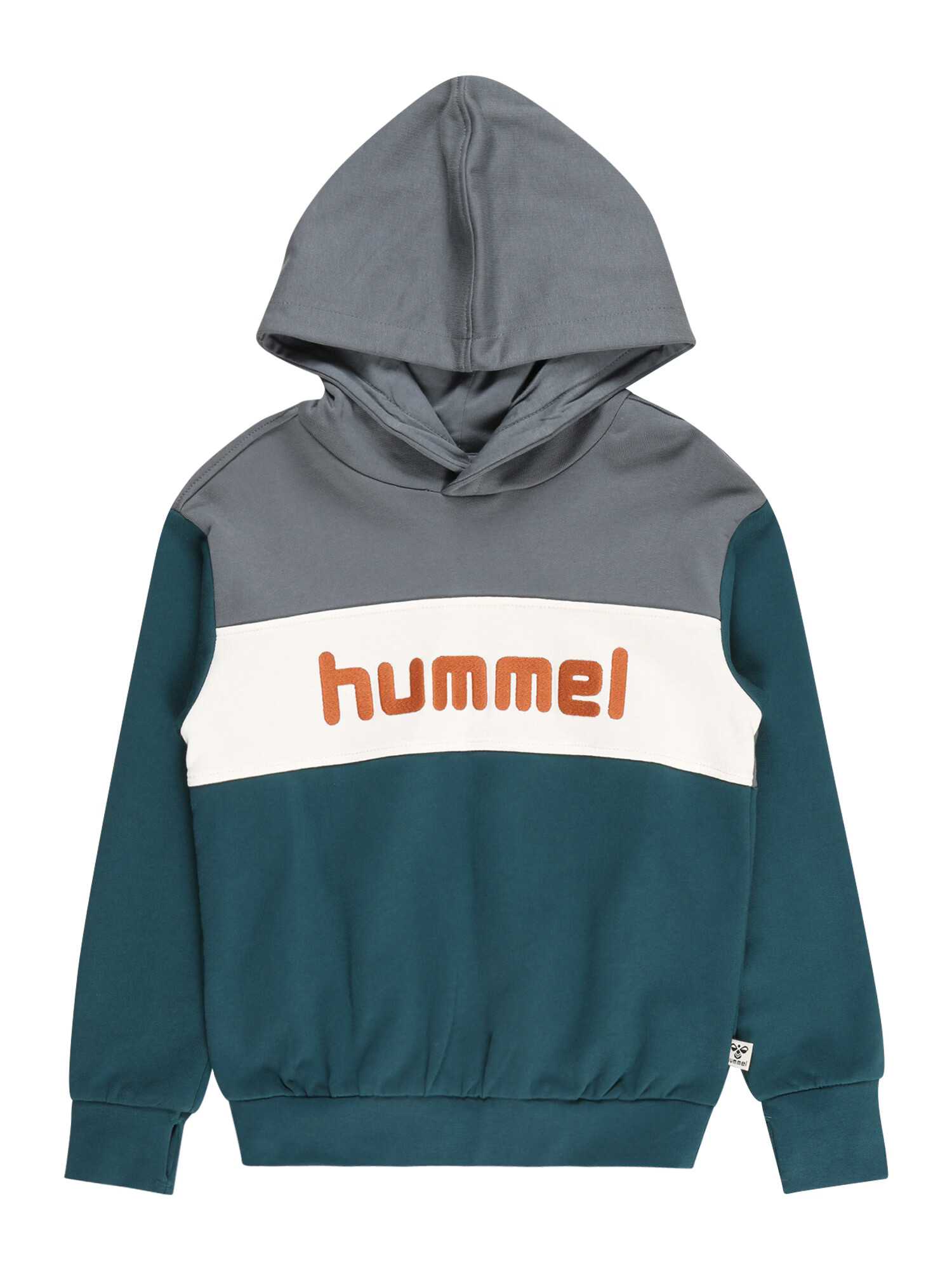 Hummel Μπλούζα φούτερ μπεζ / καφέ / γκρι βασάλτη / πετρόλ - Pepit.gr