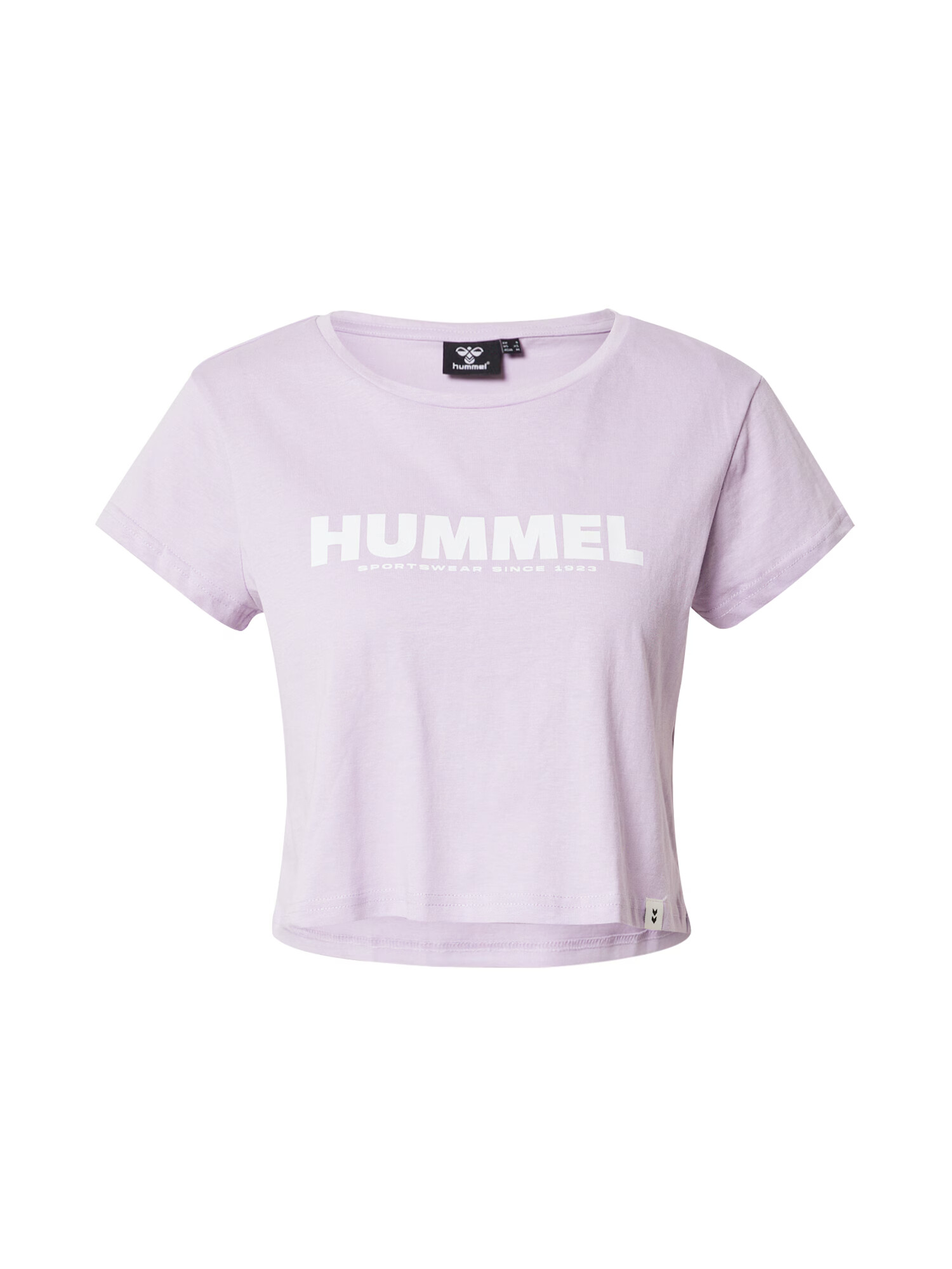 Hummel Μπλουζάκι 'Legacy' ανοικτό λιλά / λευκό - Pepit.gr