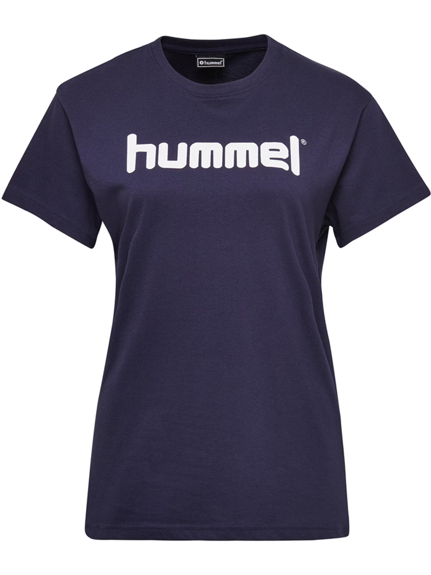 Hummel Μπλουζάκι μπλε / λευκό - Pepit.gr