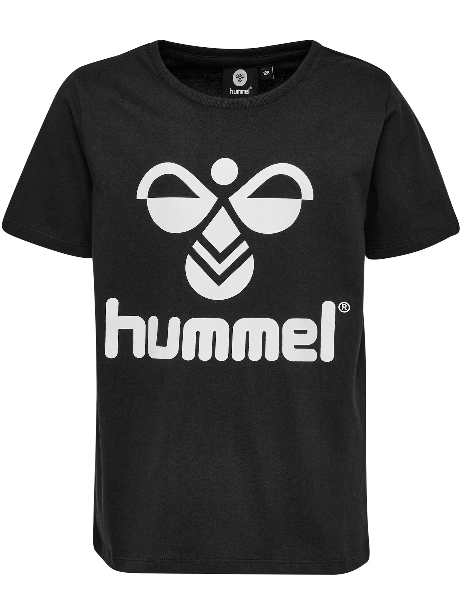 Hummel Μπλουζάκι 'Tres' μαύρο / λευκό - Pepit.gr