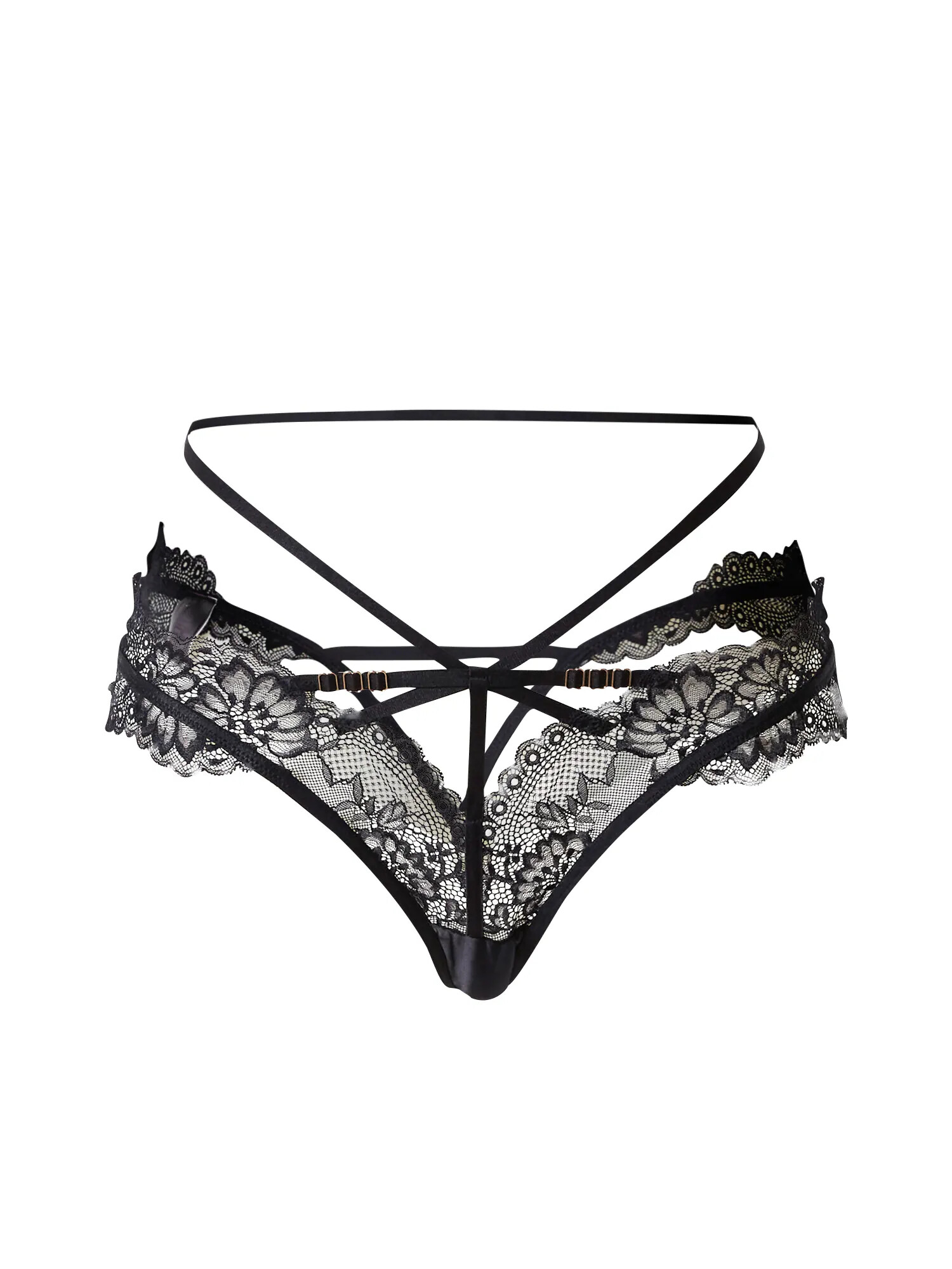 Hunkemöller Στρινγκ 'Roxanne' μαύρο - Pepit.gr