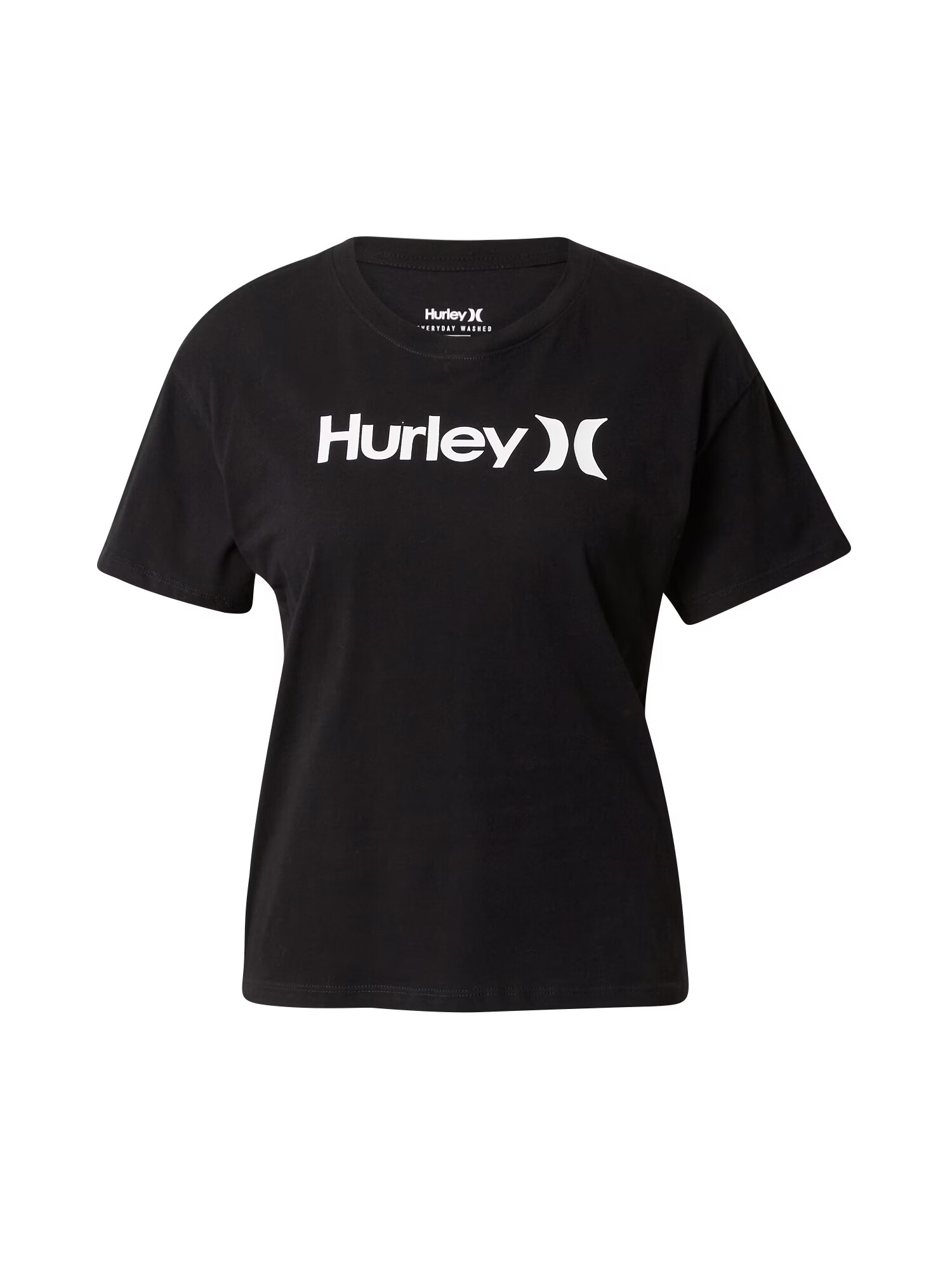 Hurley Λειτουργικό μπλουζάκι μαύρο / λευκό - Pepit.gr