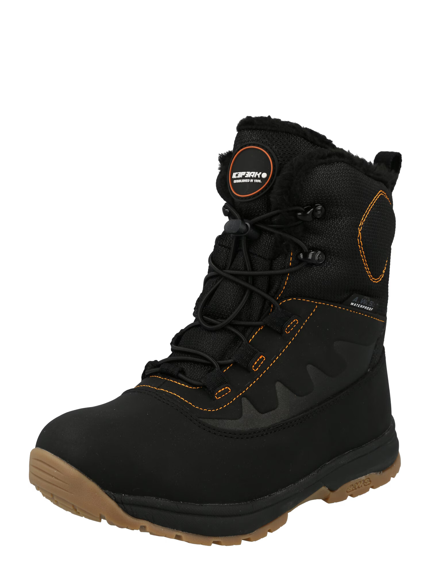 ICEPEAK Boots μαύρο - Pepit.gr