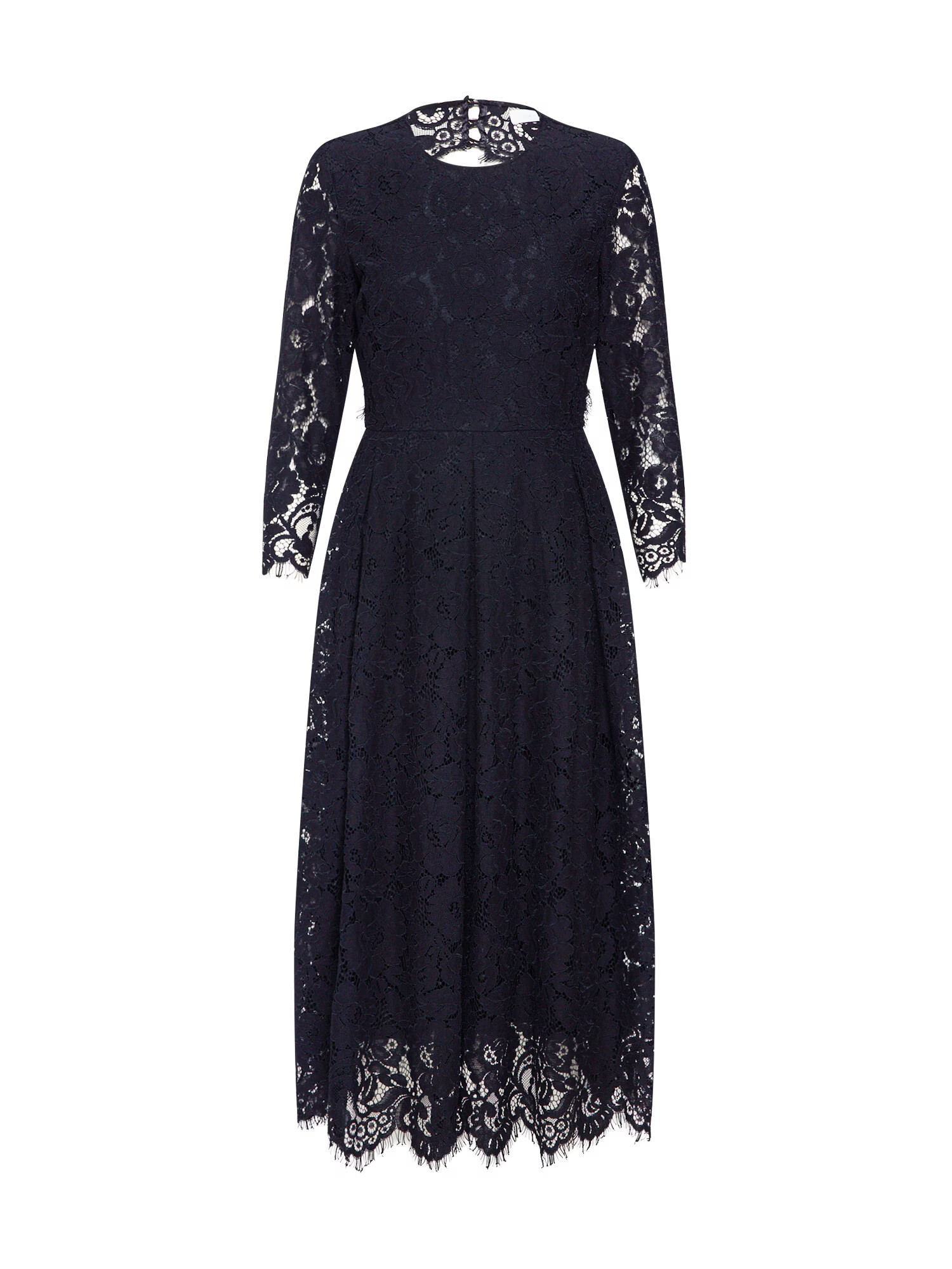 IVY OAK Φόρεμα 'Flared Lace Dress' μαύρο - Pepit.gr