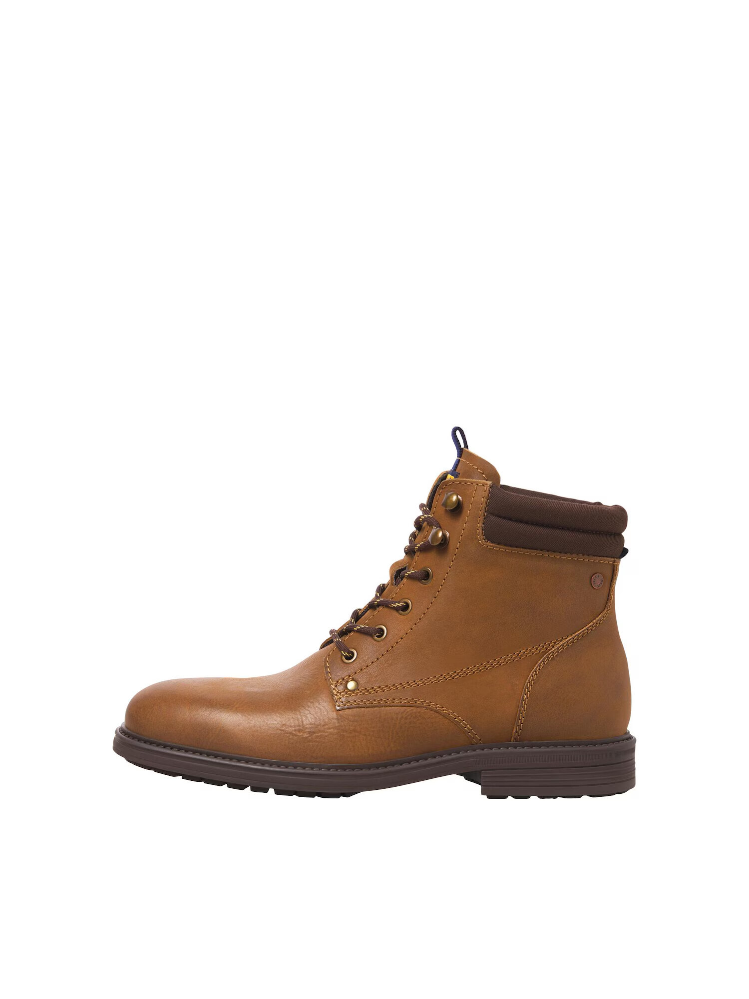 JACK & JONES Boots 'Solomon' καφέ / μουσταρδί - Pepit.gr