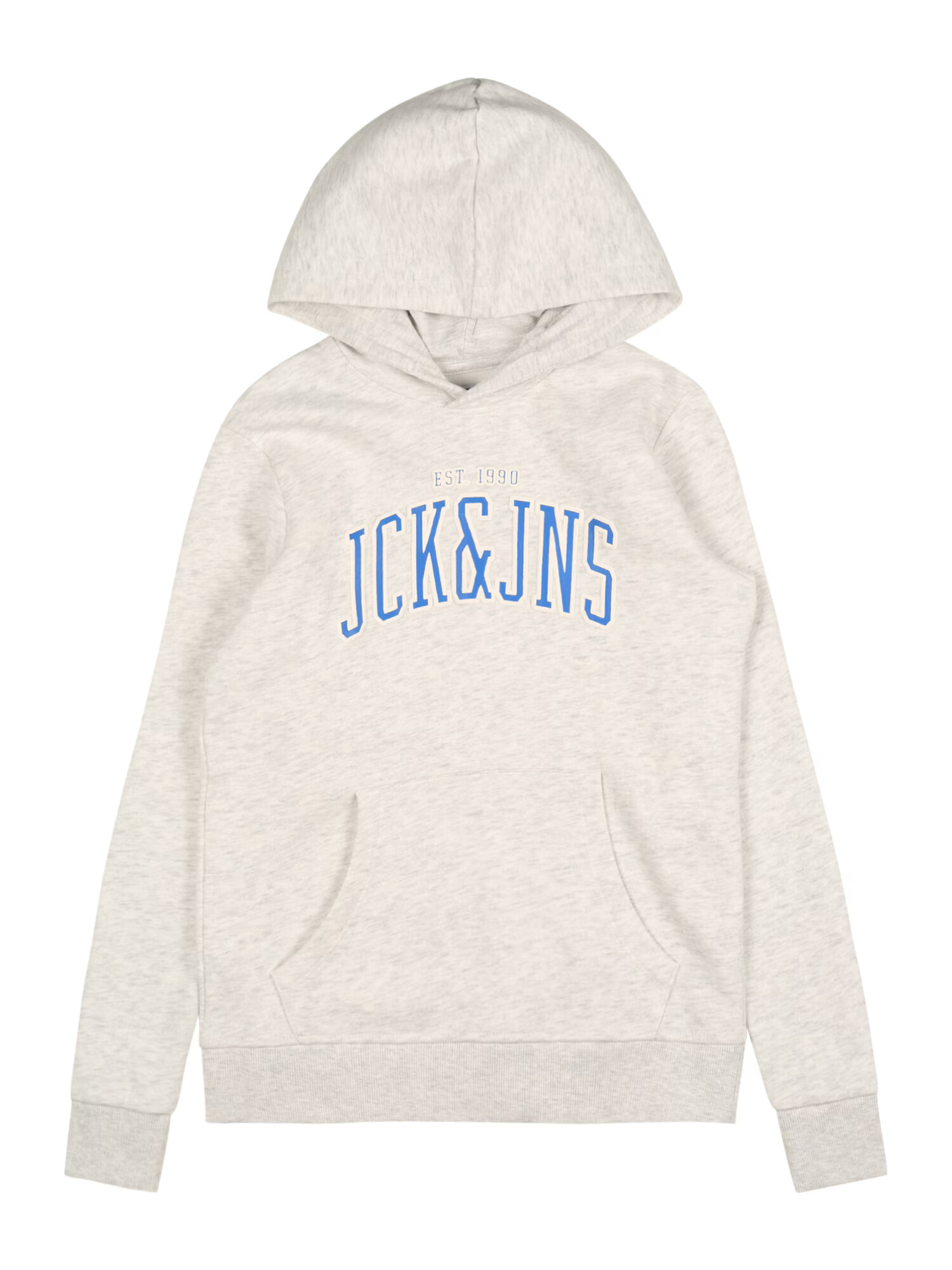 Jack & Jones Junior Μπλούζα φούτερ 'Cemb' μπλε / λευκό μελανζέ - Pepit.gr