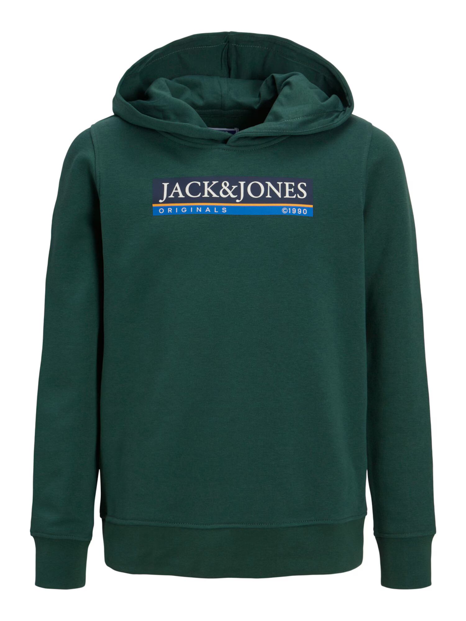 Jack & Jones Junior Μπλούζα φούτερ 'Codyy' μπλε / καραμέλα / σκούρο πράσινο / λευκό - Pepit.gr