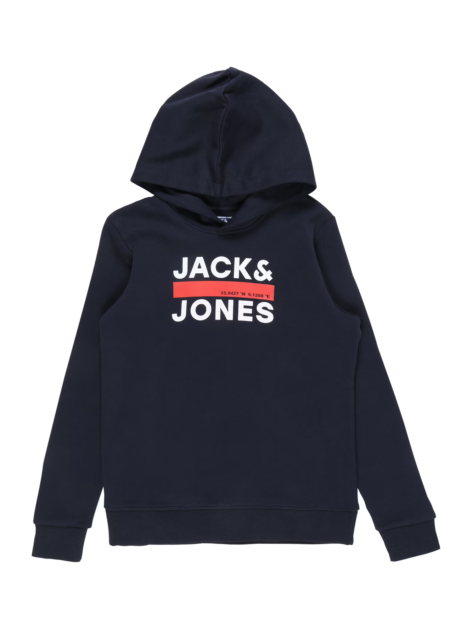 Jack & Jones Junior Μπλούζα φούτερ 'DAN' ναυτικό μπλε / κόκκινο / λευκό - Pepit.gr