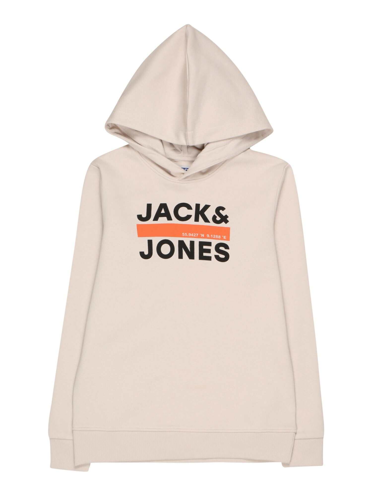 Jack & Jones Junior Μπλούζα φούτερ 'DAN' σαμπάνια / πορτοκαλί / μαύρο - Pepit.gr