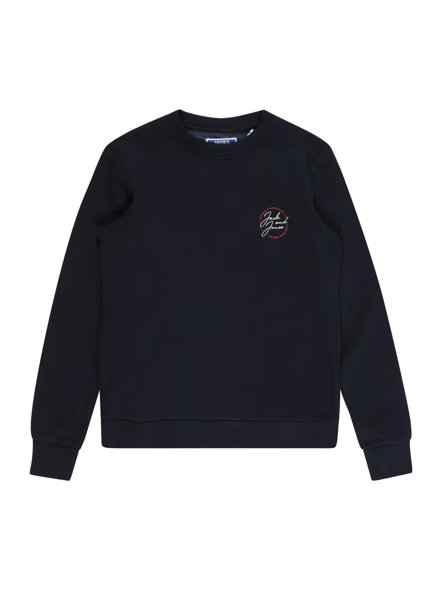 Jack & Jones Junior Μπλούζα φούτερ 'Jerry' ναυτικό μπλε / κόκκινο / λευκό - Pepit.gr