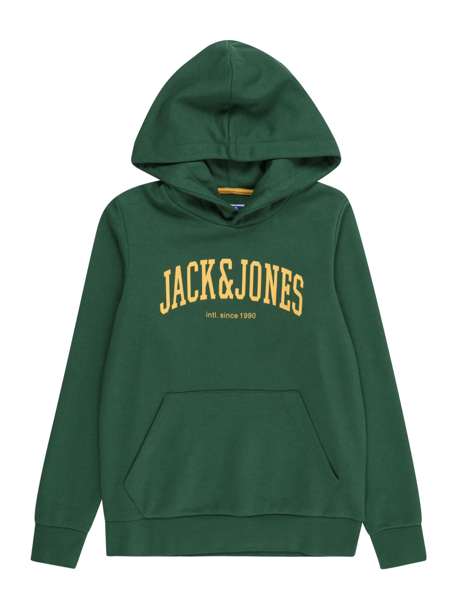 Jack & Jones Junior Μπλούζα φούτερ 'JOSH' κίτρινο / έλατο - Pepit.gr