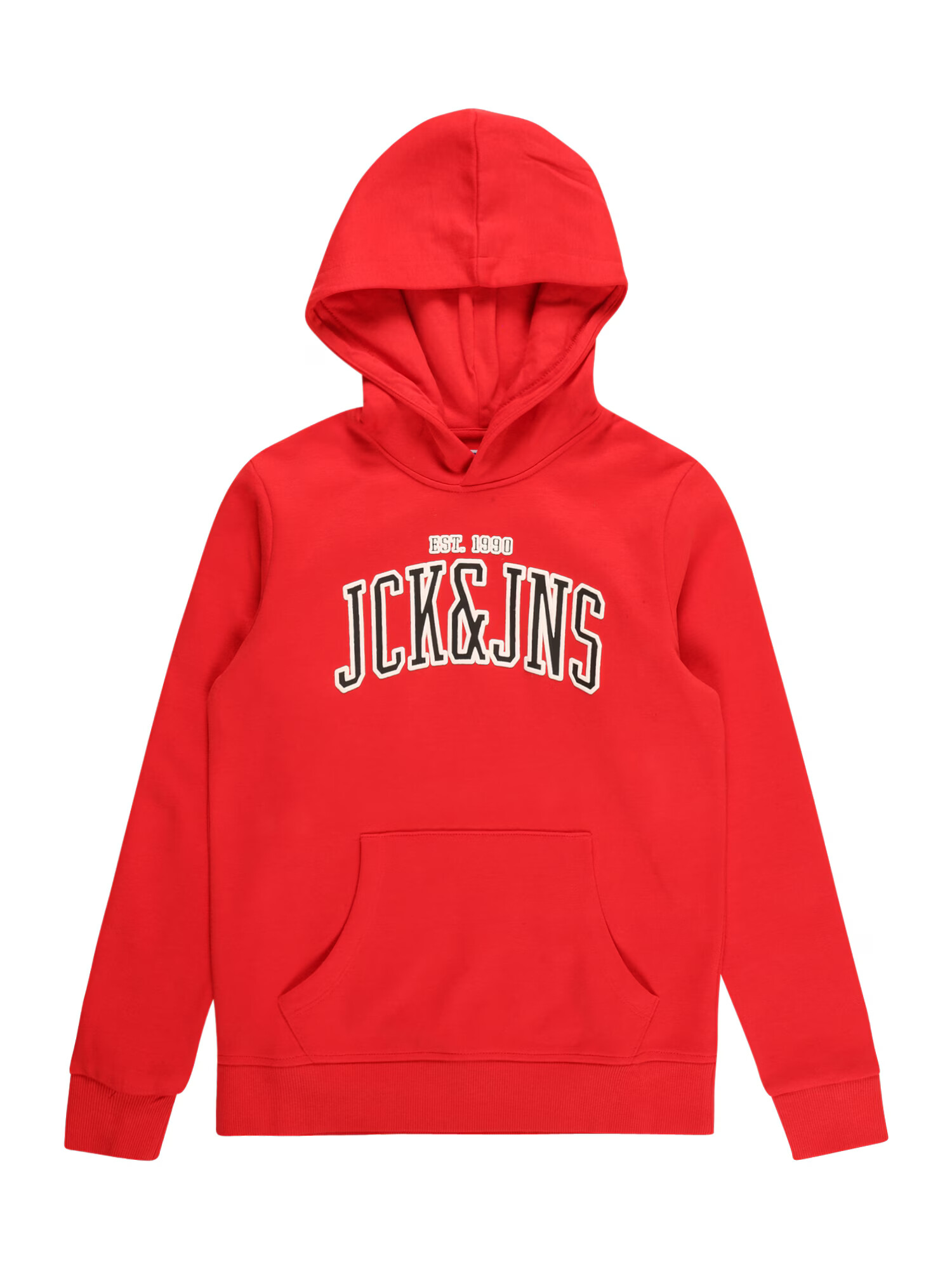 Jack & Jones Junior Μπλούζα φούτερ κόκκινο / μαύρο / λευκό - Pepit.gr