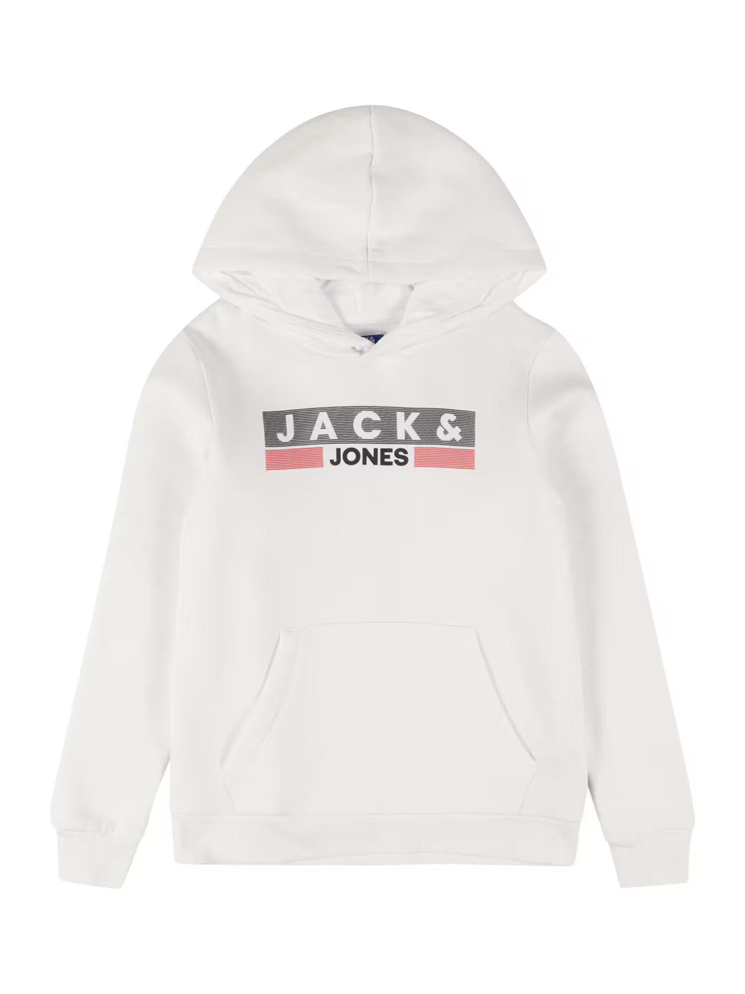 Jack & Jones Junior Μπλούζα φούτερ κόκκινο / μαύρο / λευκό - Pepit.gr