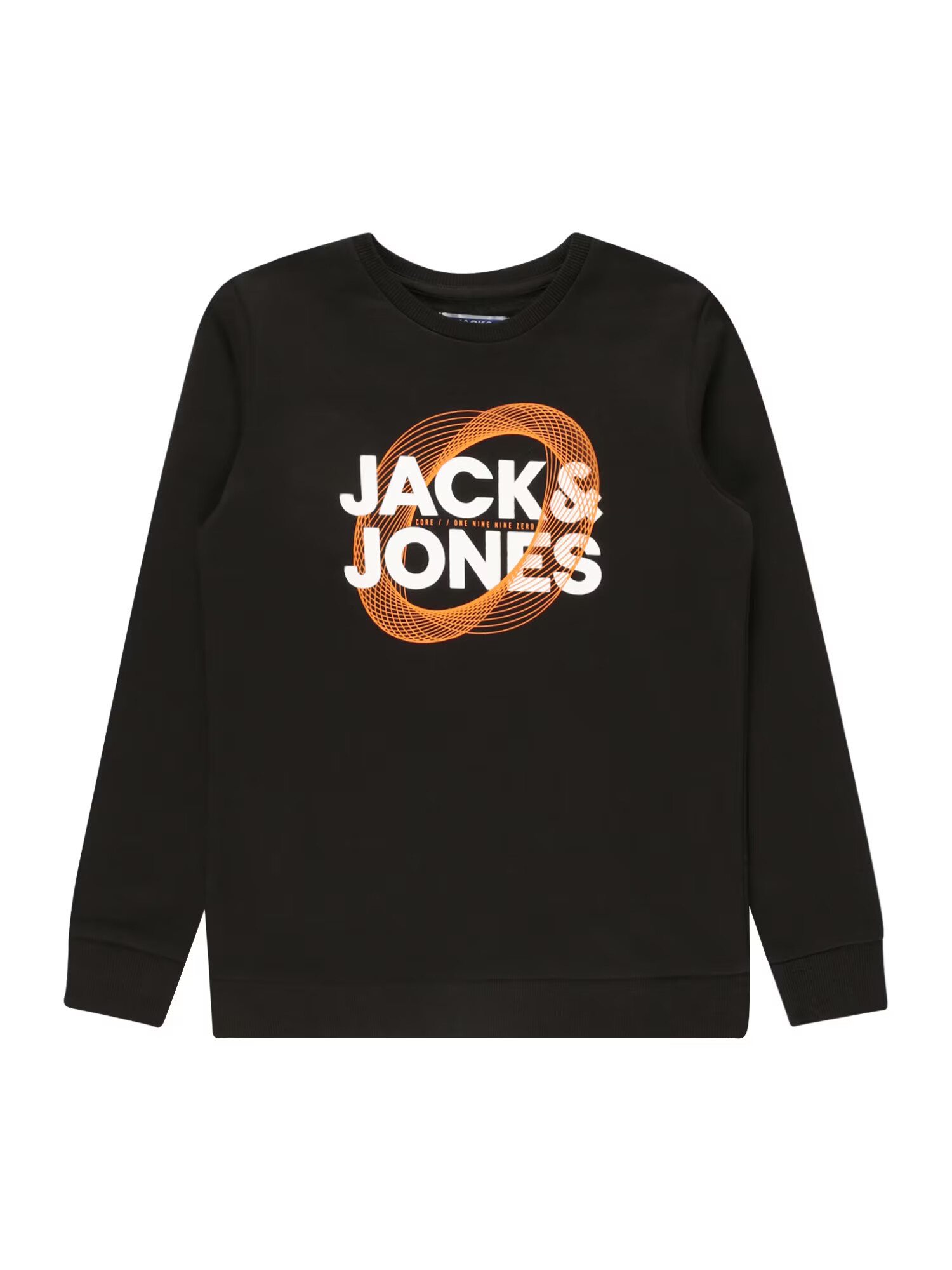 Jack & Jones Junior Μπλούζα φούτερ 'LUCA' σκούρο πορτοκαλί / μαύρο / λευκό - Pepit.gr