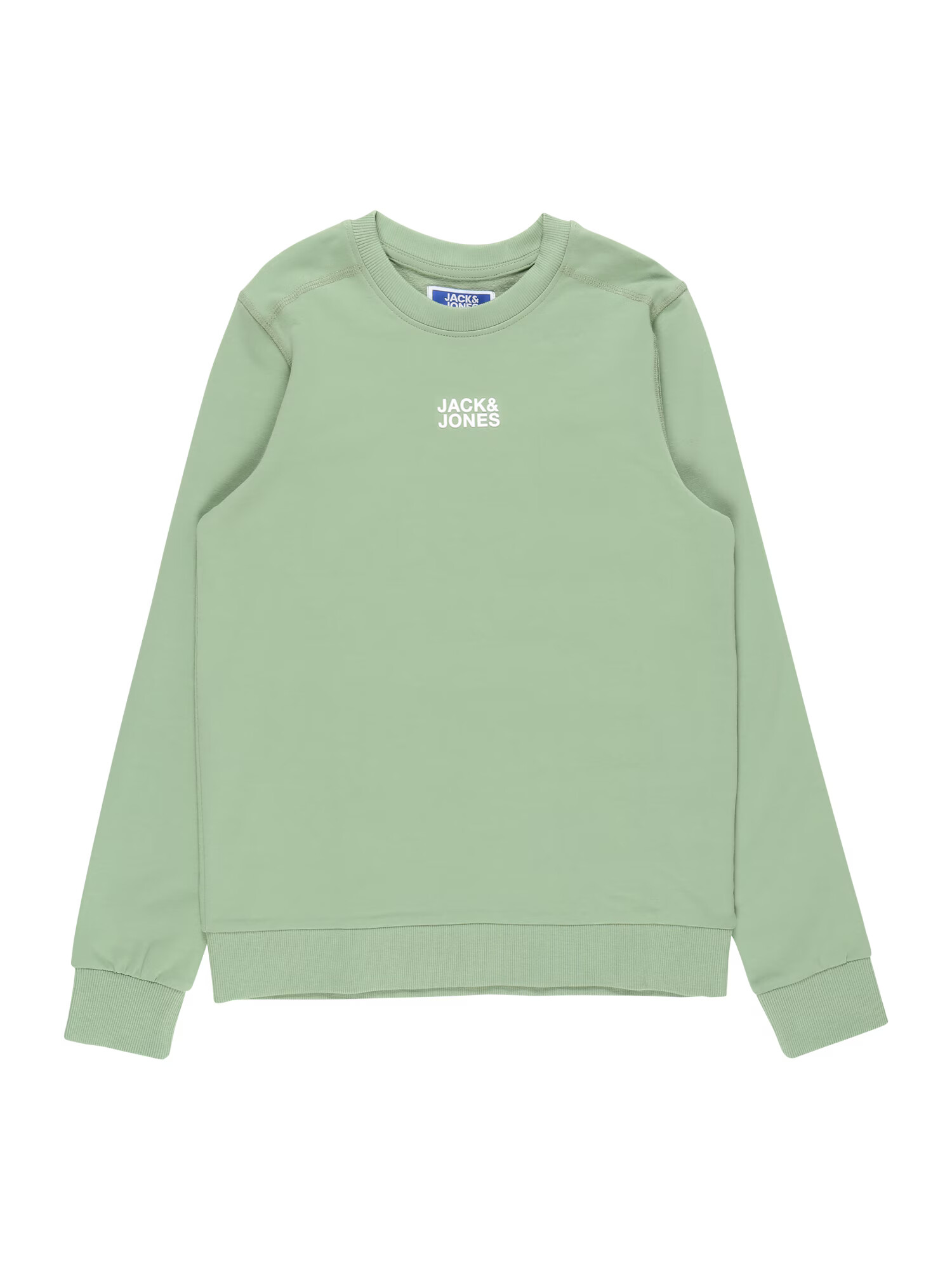 Jack & Jones Junior Μπλούζα φούτερ μήλο / λευκό - Pepit.gr