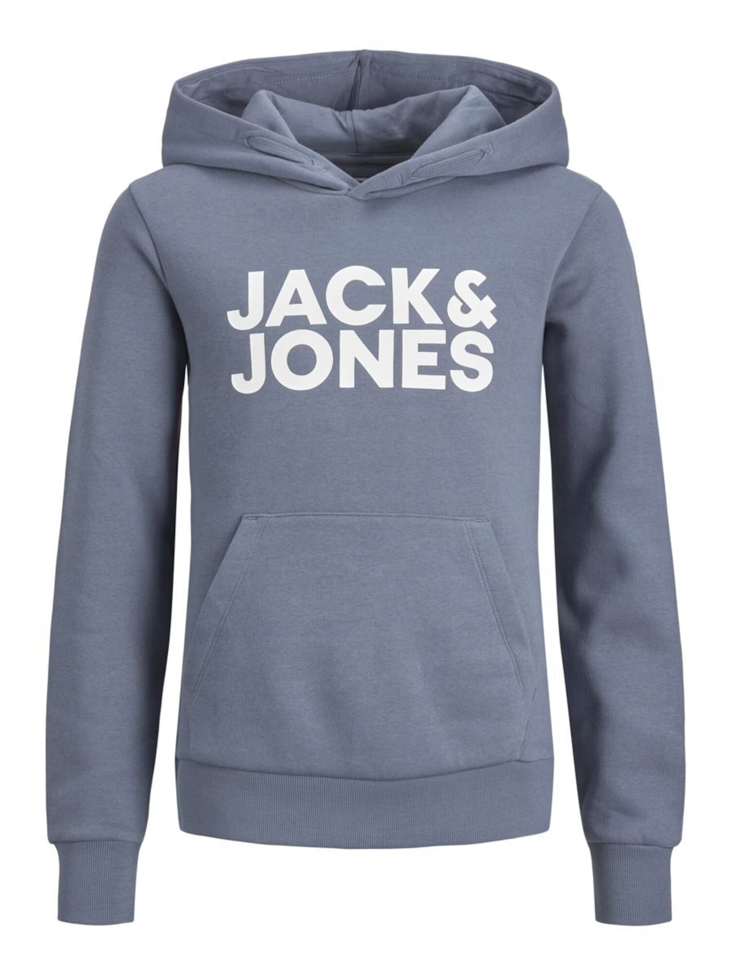 Jack & Jones Junior Μπλούζα φούτερ μπλε περιστεριού / λευκό - Pepit.gr