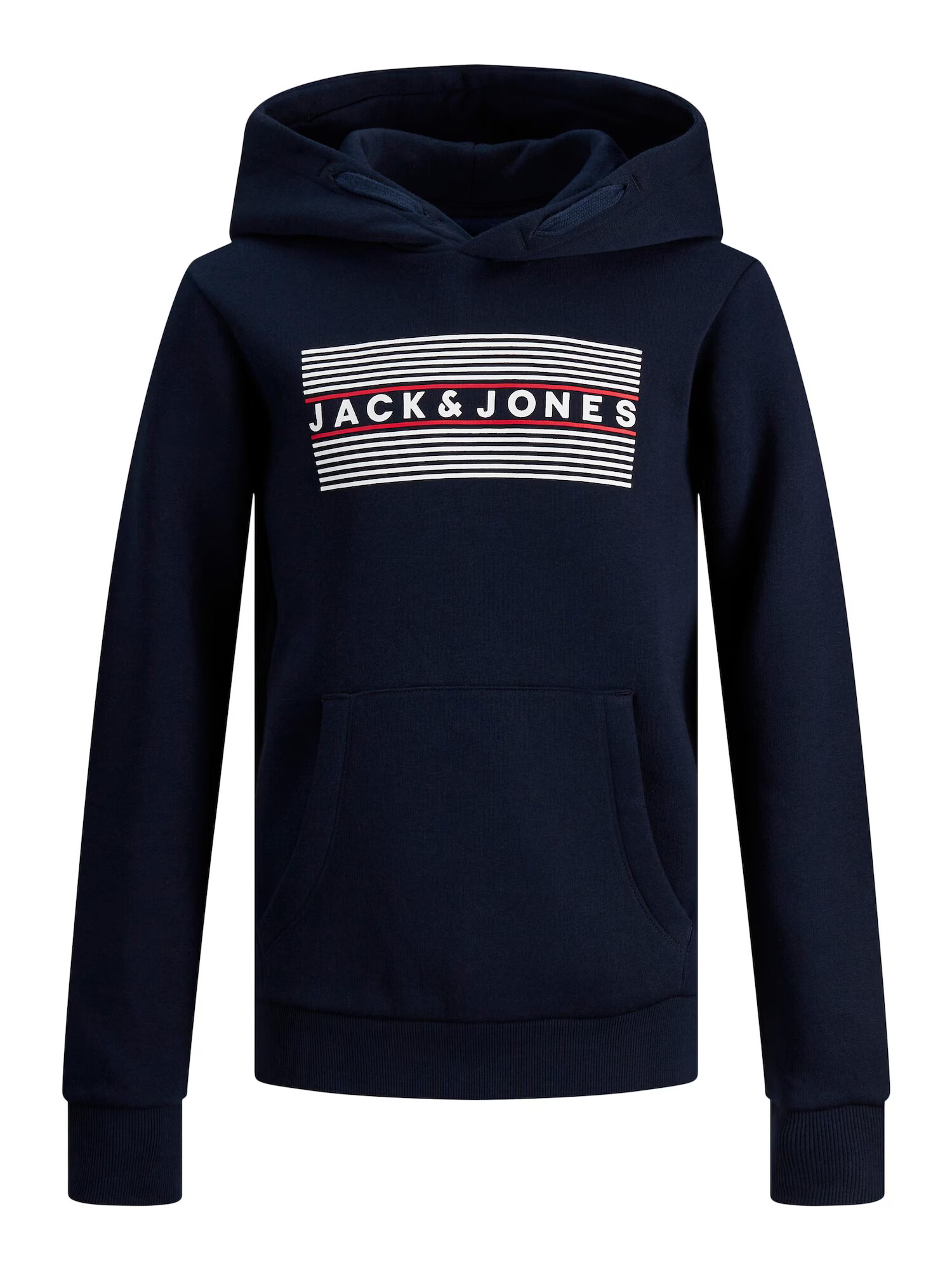 Jack & Jones Junior Πουλόβερ ναυτικό μπλε / κόκκινο / λευκό - Pepit.gr