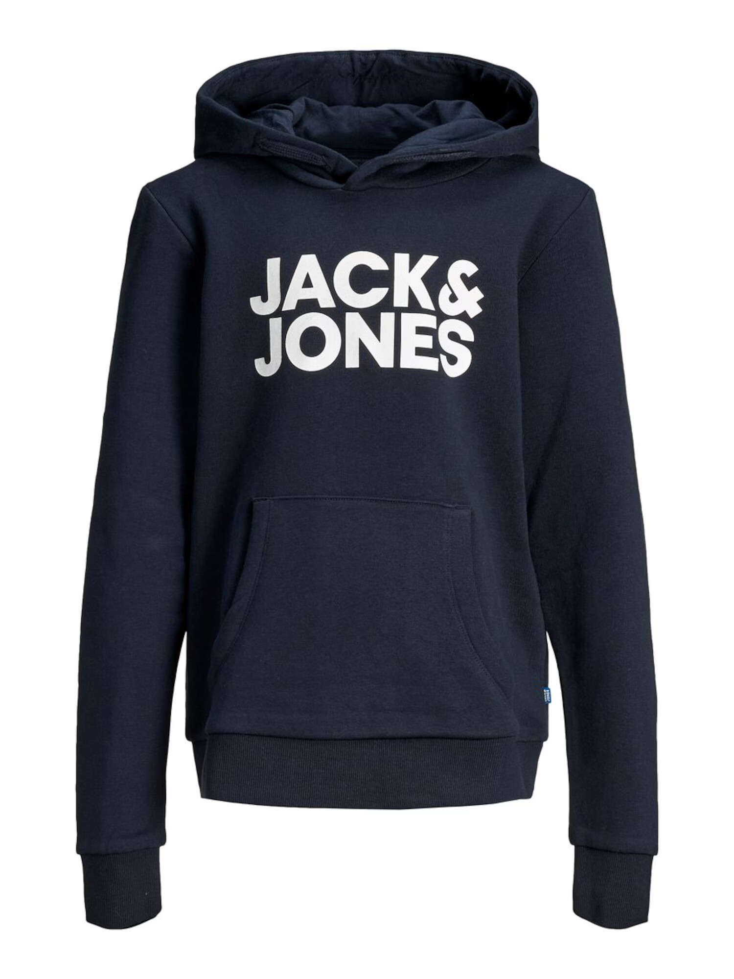 Jack & Jones Junior Μπλούζα φούτερ ναυτικό μπλε / λευκό - Pepit.gr