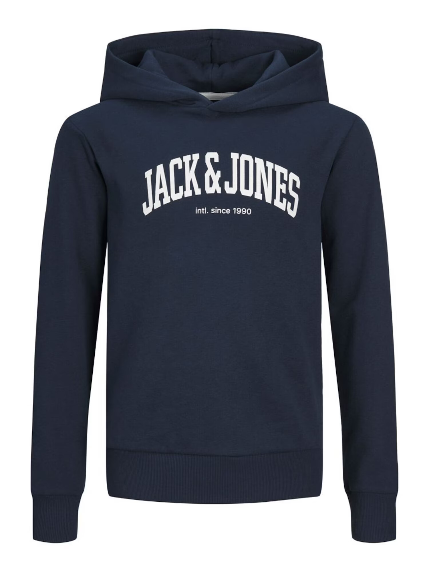 Jack & Jones Junior Μπλούζα φούτερ 'JOSH' ναυτικό μπλε / λευκό - Pepit.gr