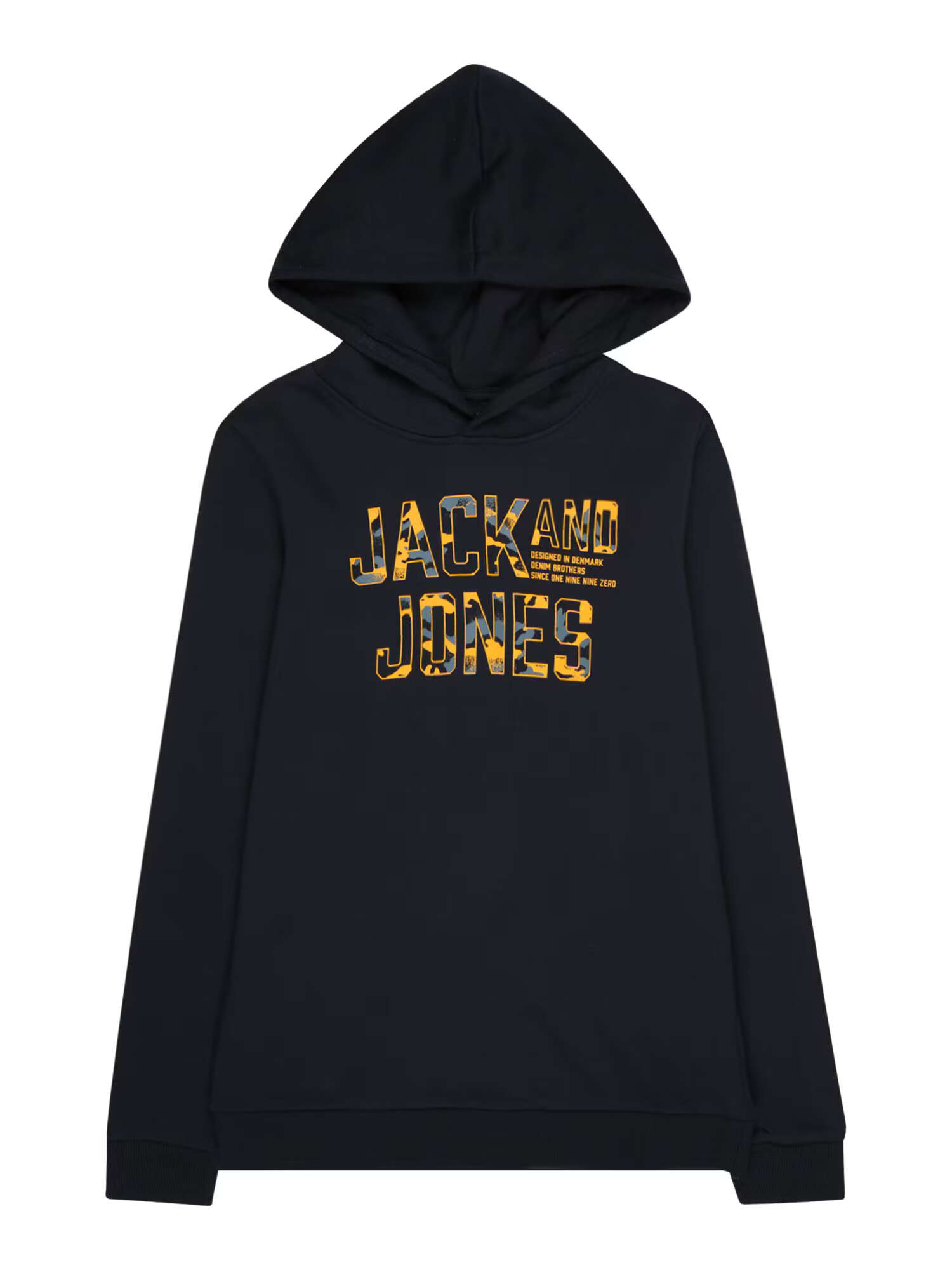 Jack & Jones Junior Μπλούζα φούτερ 'PEACEWALKER' χακί / πορτοκαλί / μαύρο - Pepit.gr